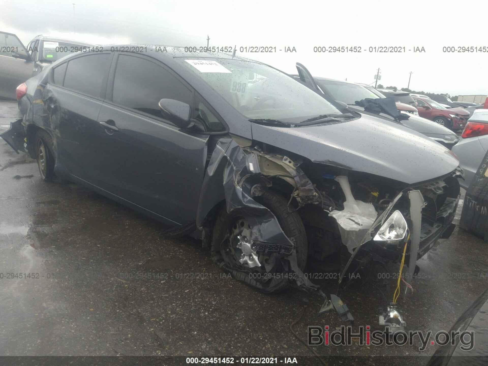 Photo KNAFX4A65G5551678 - KIA FORTE 2016