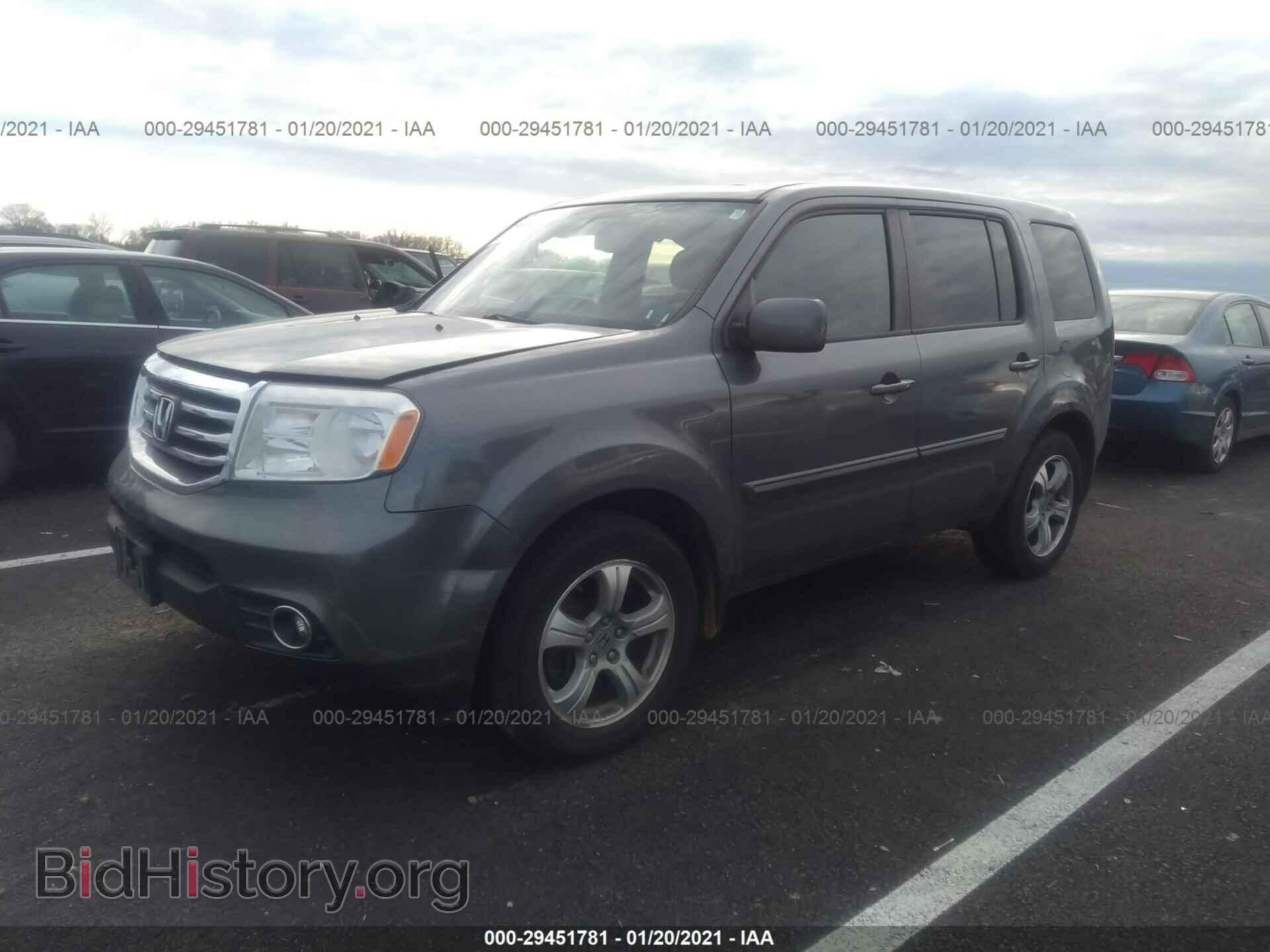 2013 HONDA PILOT - VIN: 5FNYF4H58DB051133 - Фото 2