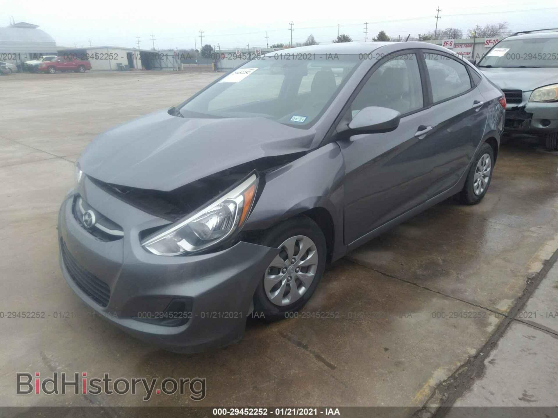2016 HYUNDAI ACCENT - VIN: KMHCT4AE5GU089407 - Фото 2