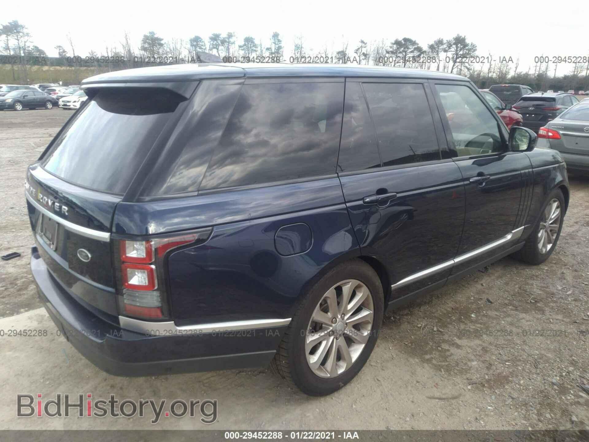 2017 LAND ROVER RANGE ROVER - VIN: SALGS2FVXHA374153 - Фото 4