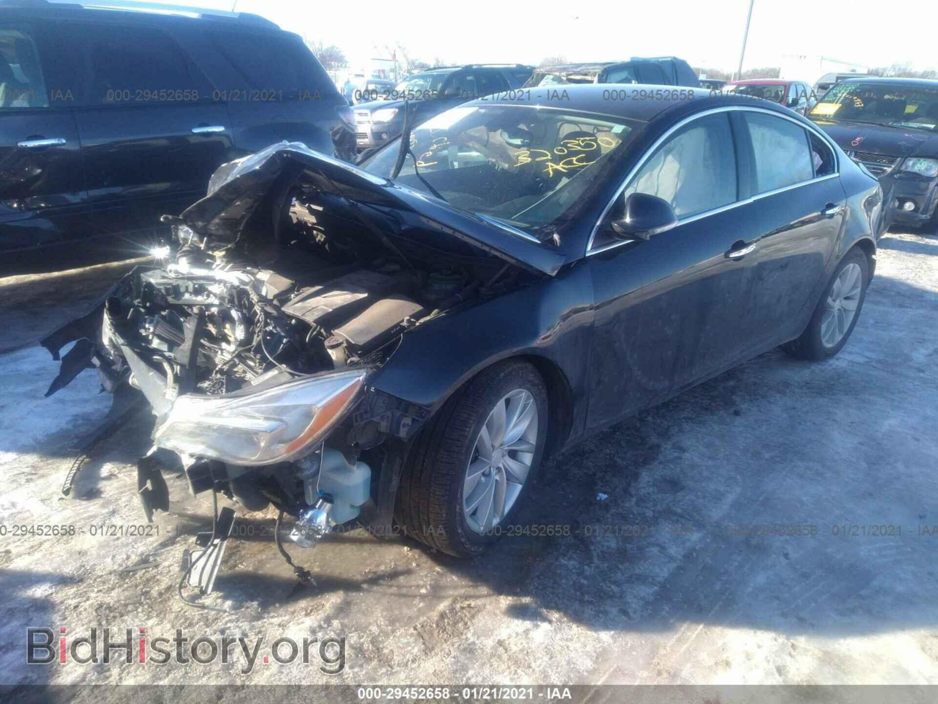 2014 BUICK REGAL - VIN: 2G4GN5EX9E9320350 - Фото 2