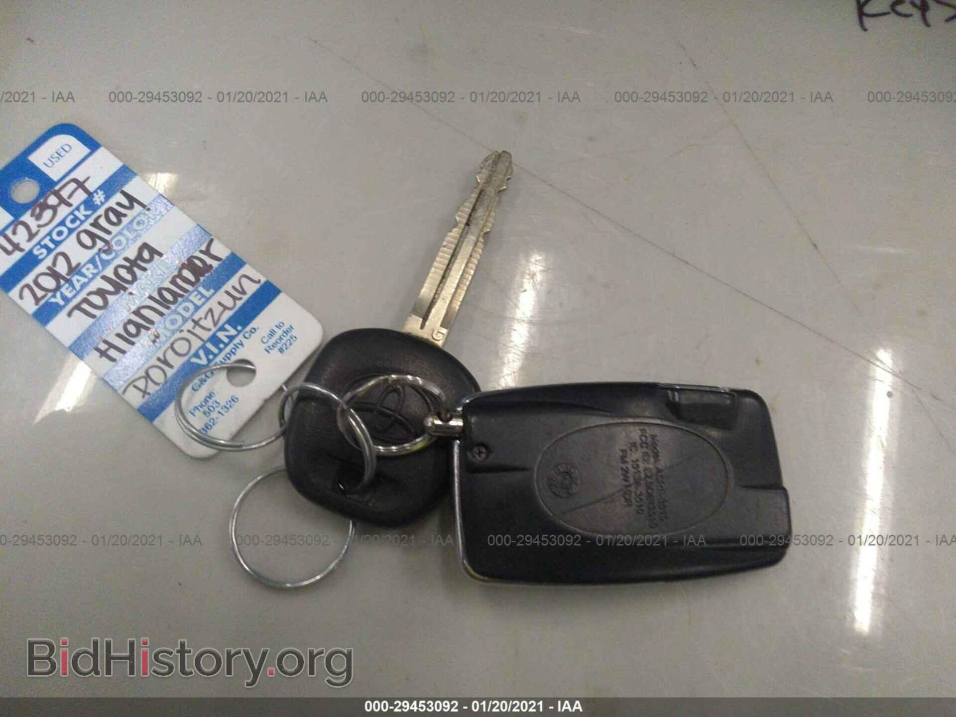 2012 TOYOTA HIGHLANDER - VIN: 5TDBK3EHXCS151416 - Фото 11