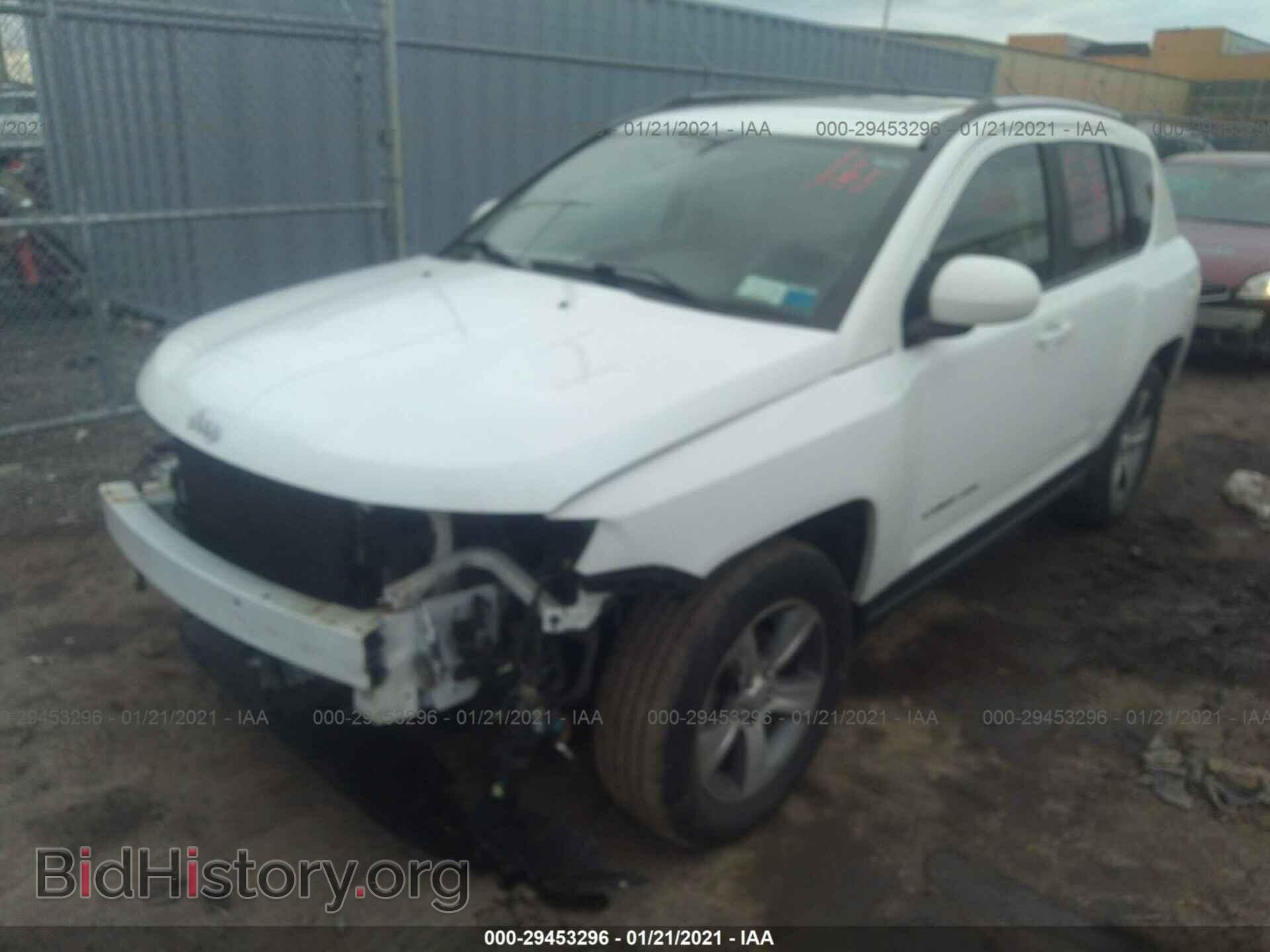 2017 JEEP COMPASS - VIN: 1C4NJDEB0HD170058 - Фото 2