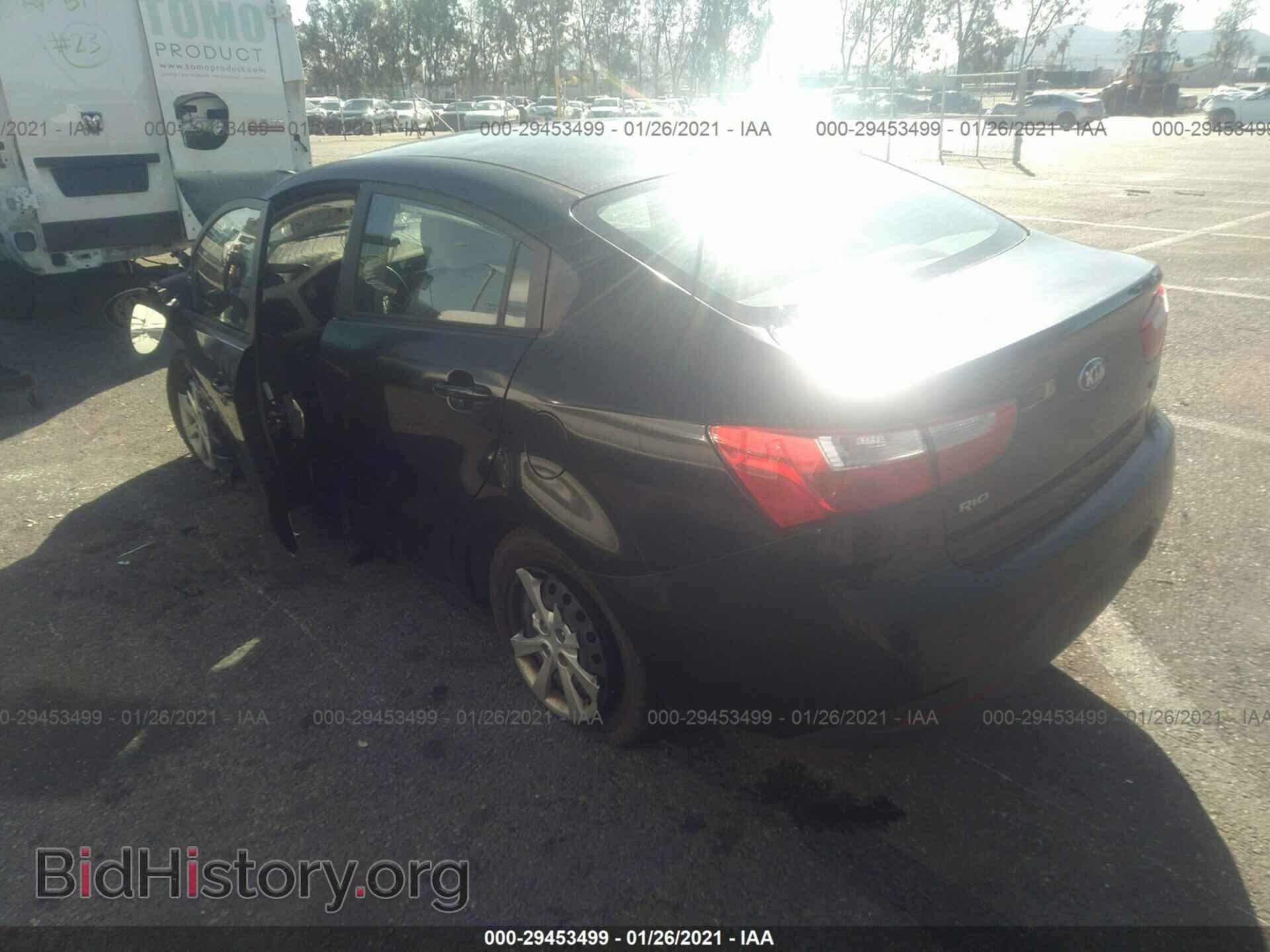 2013 KIA RIO - VIN: KNADM4A38D6293085 - Фото 3
