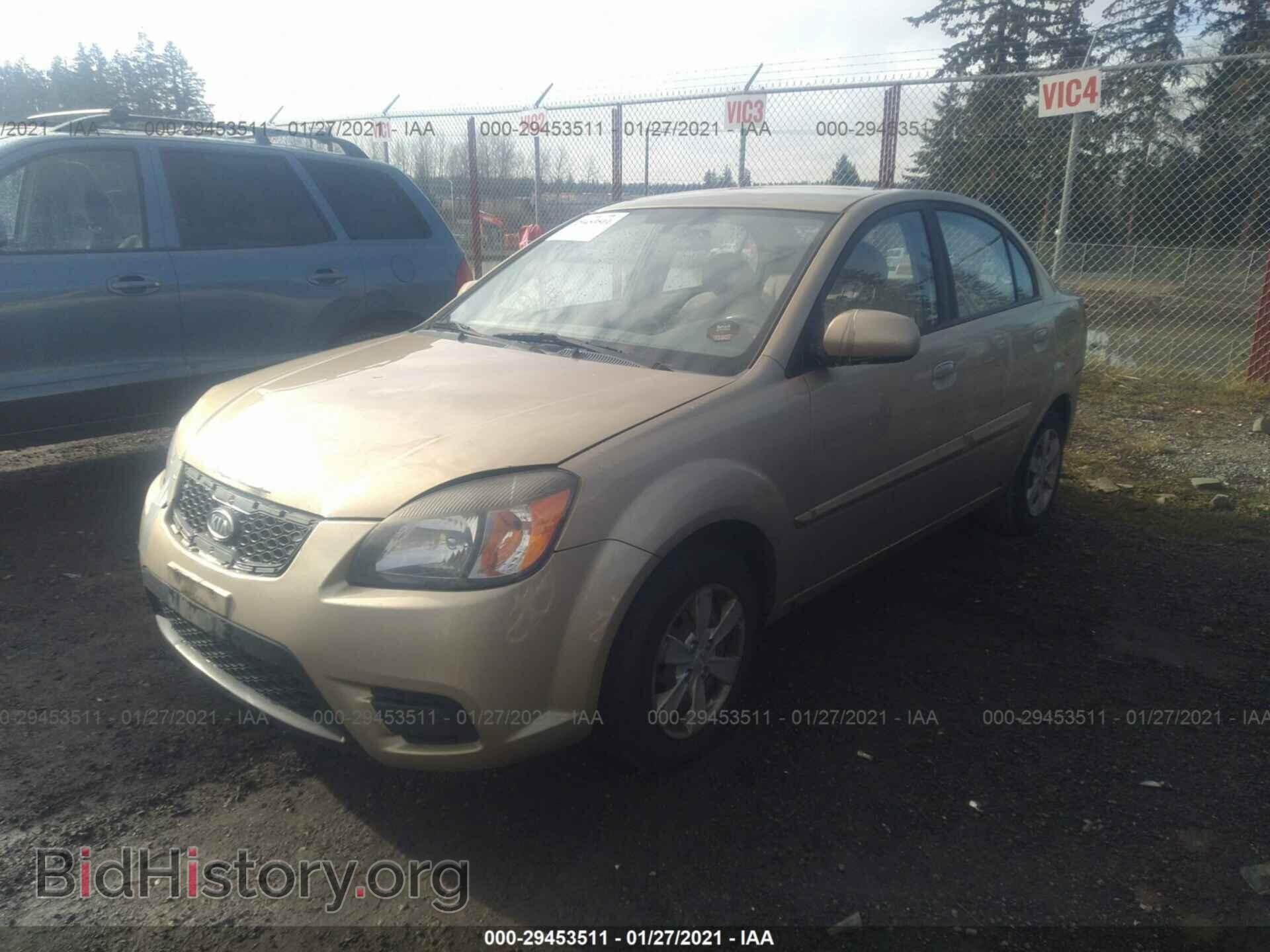 2011 KIA RIO - VIN: KNADH4A33B6731271 - Фото 2