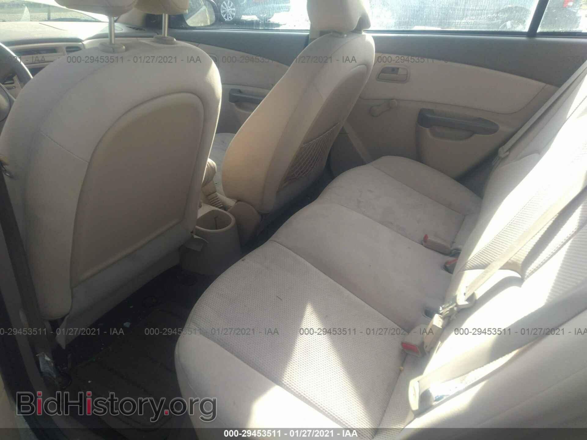 2011 KIA RIO - VIN: KNADH4A33B6731271 - Фото 8