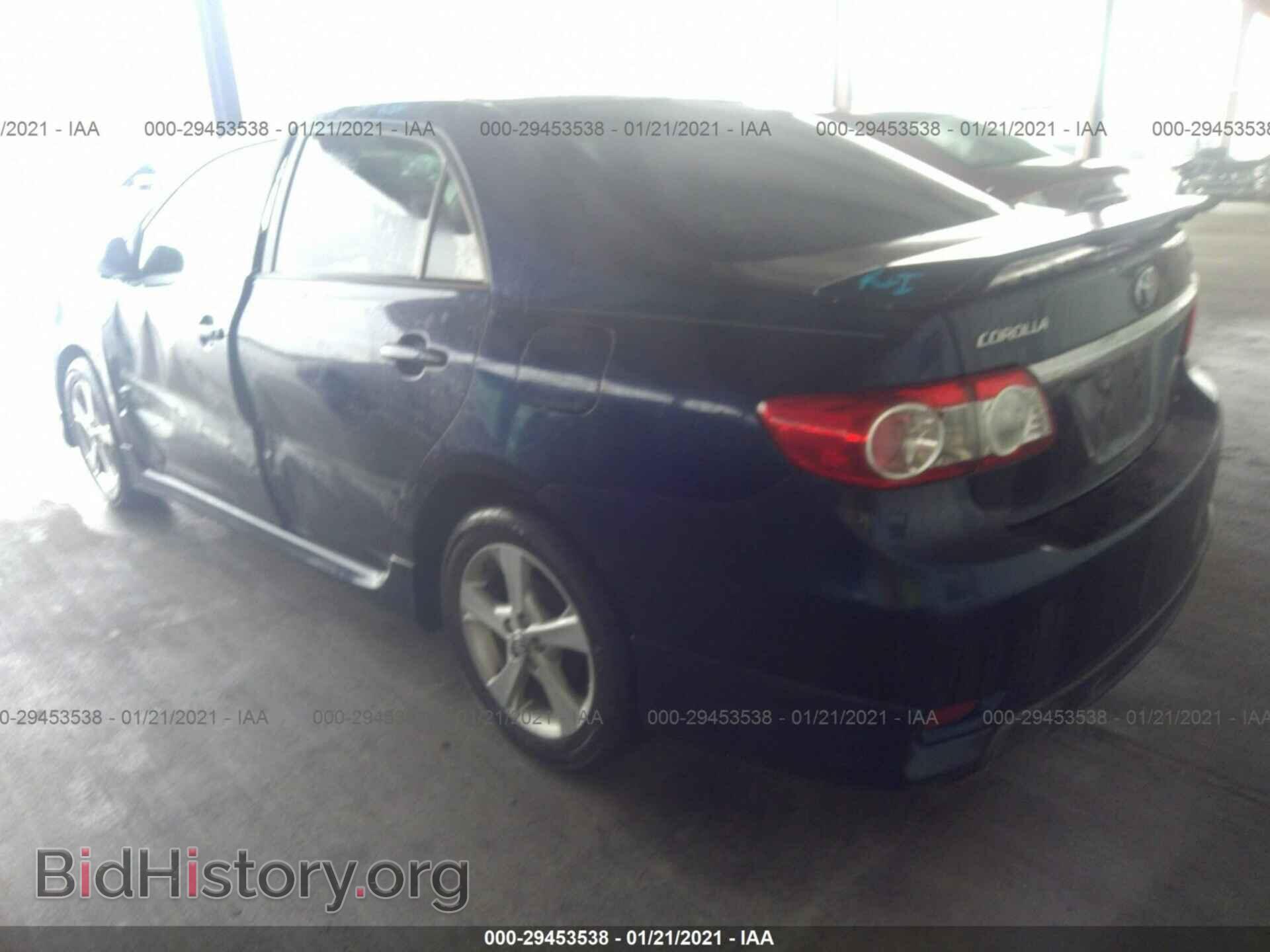 2013 TOYOTA COROLLA - VIN: 5YFBU4EE7DP125629 - Фото 3