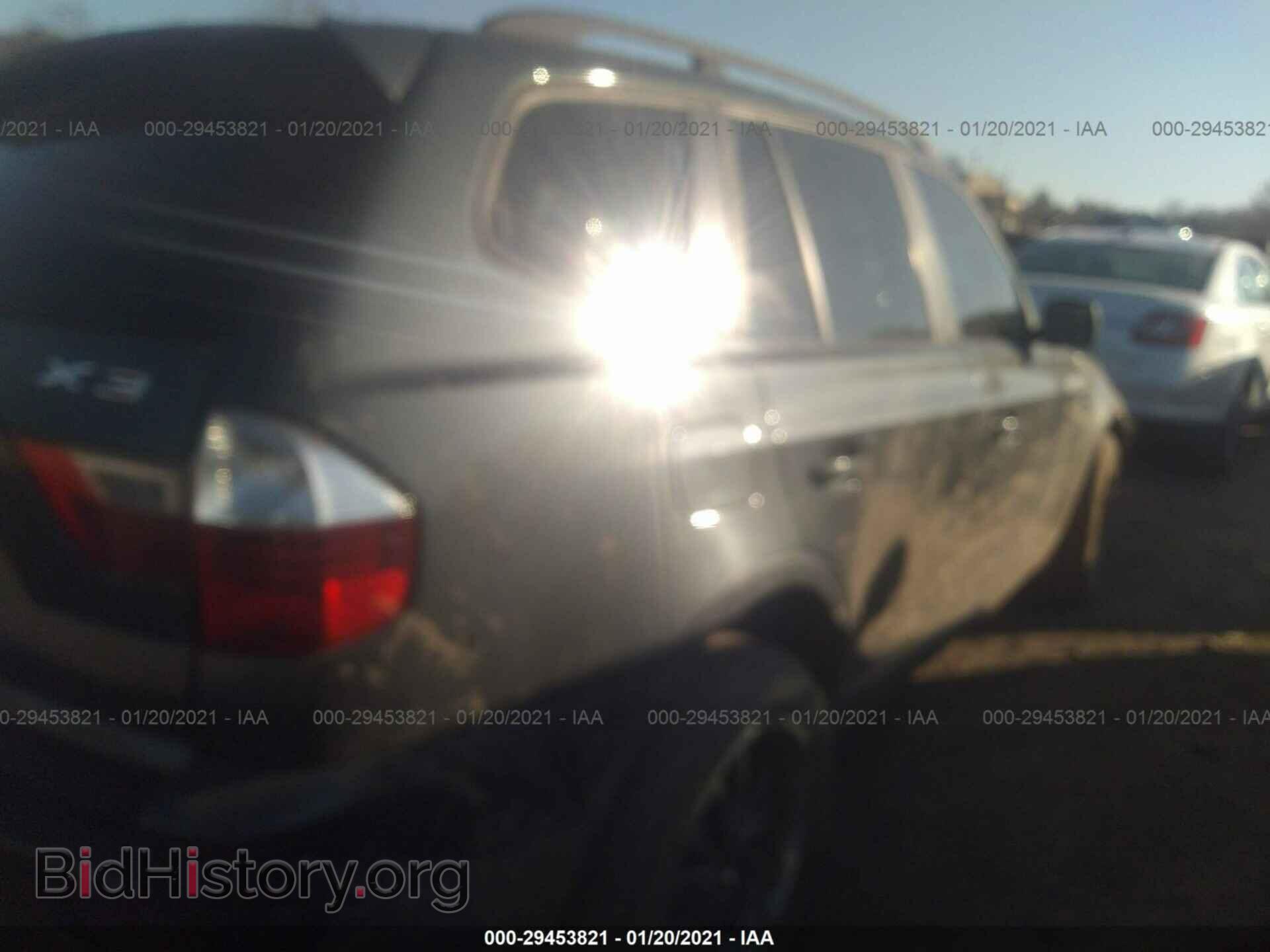 2007 BMW X3 - VIN: WBXPC93437WF24619 - Фото 4