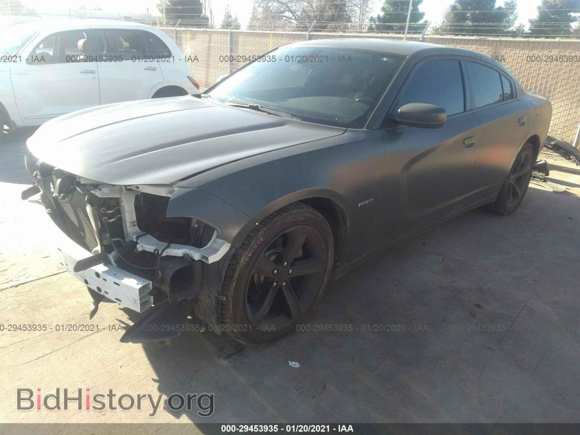 2016 DODGE CHARGER - VIN: 2C3CDXCTXGH350472 - Фото 2
