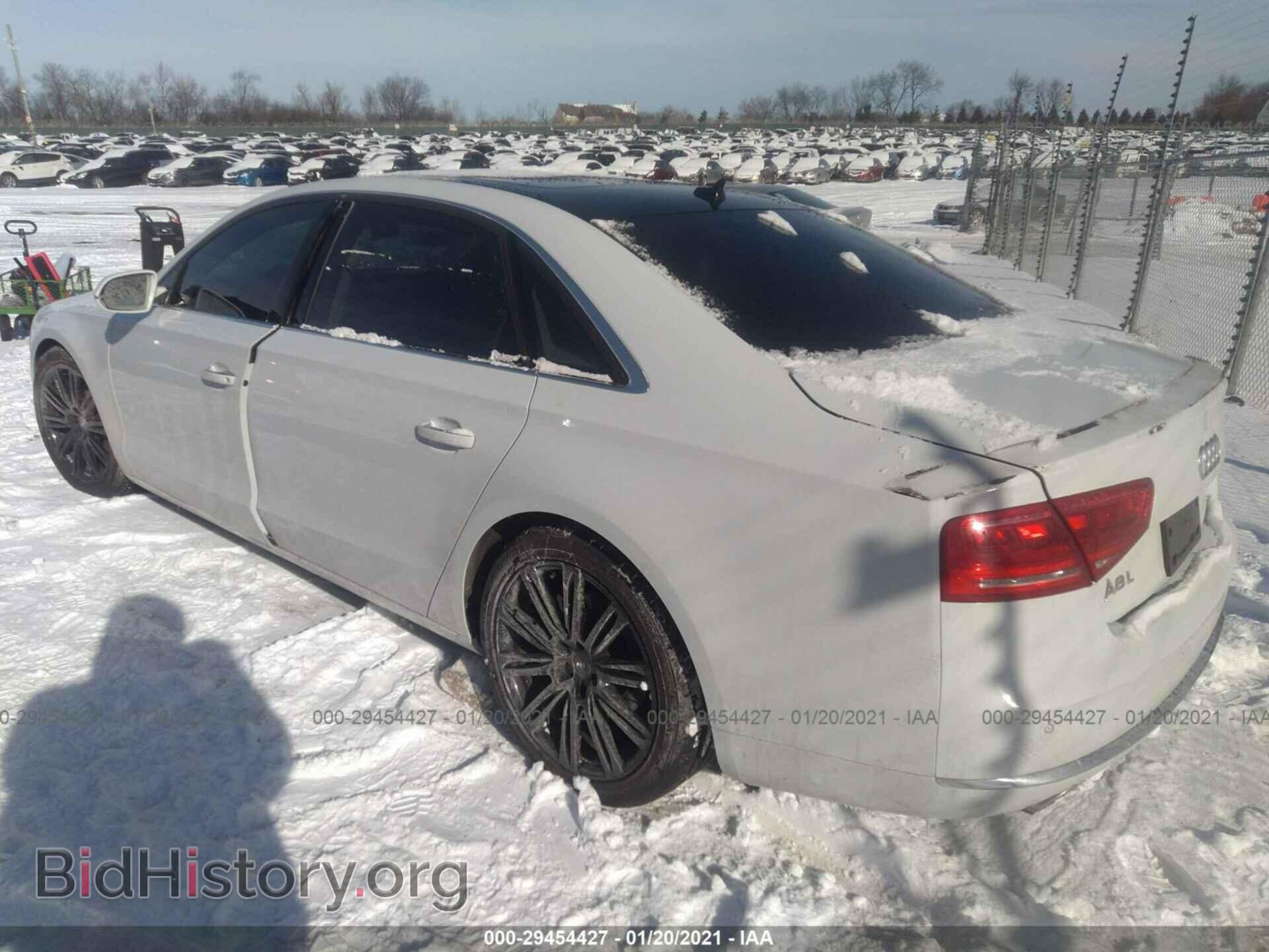 2013 AUDI A8 L - VIN: WAURGAFD1DN014160 - Фото 3