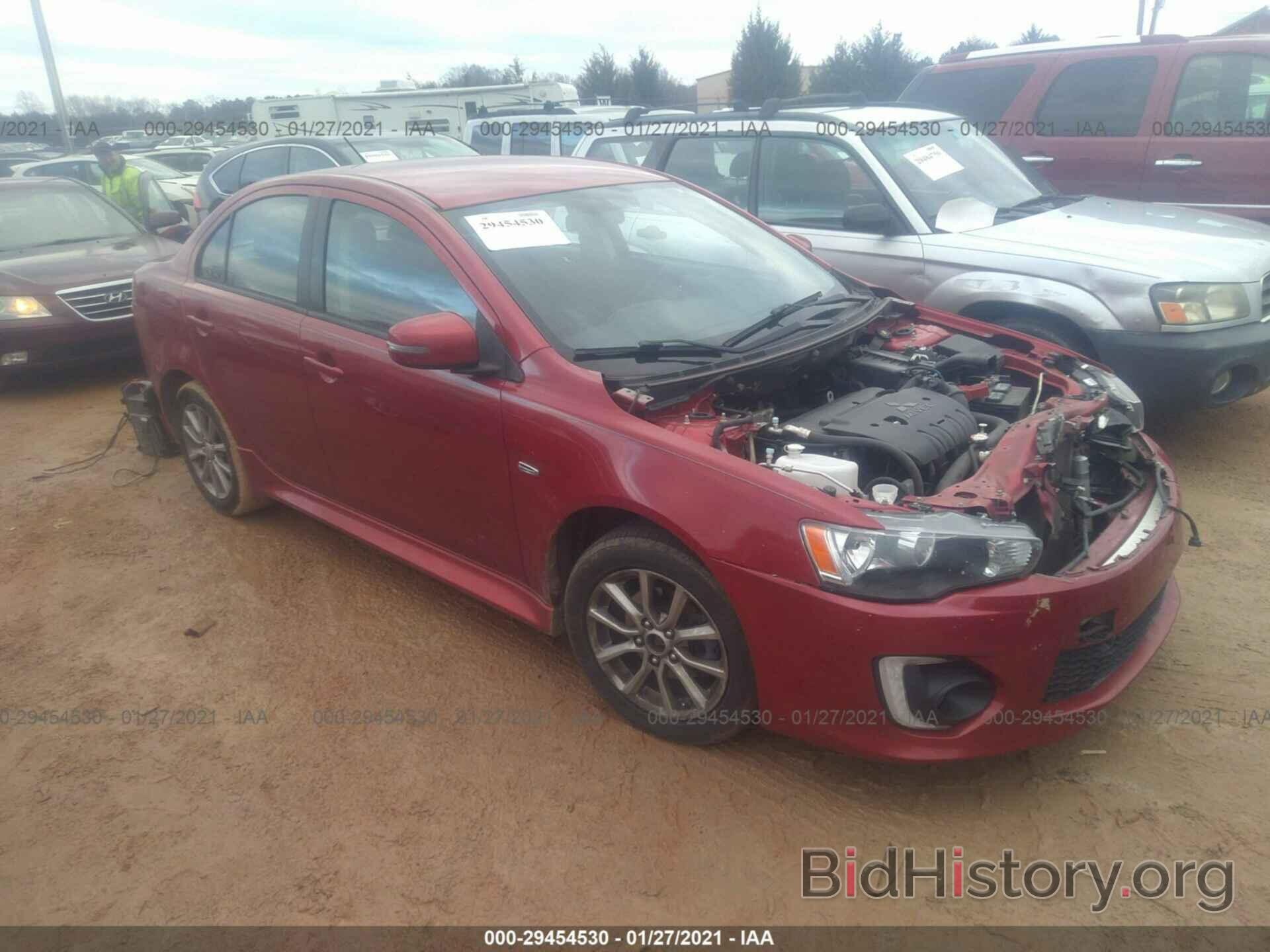 Photo JA32U2FU5GU000936 - MITSUBISHI LANCER 2016