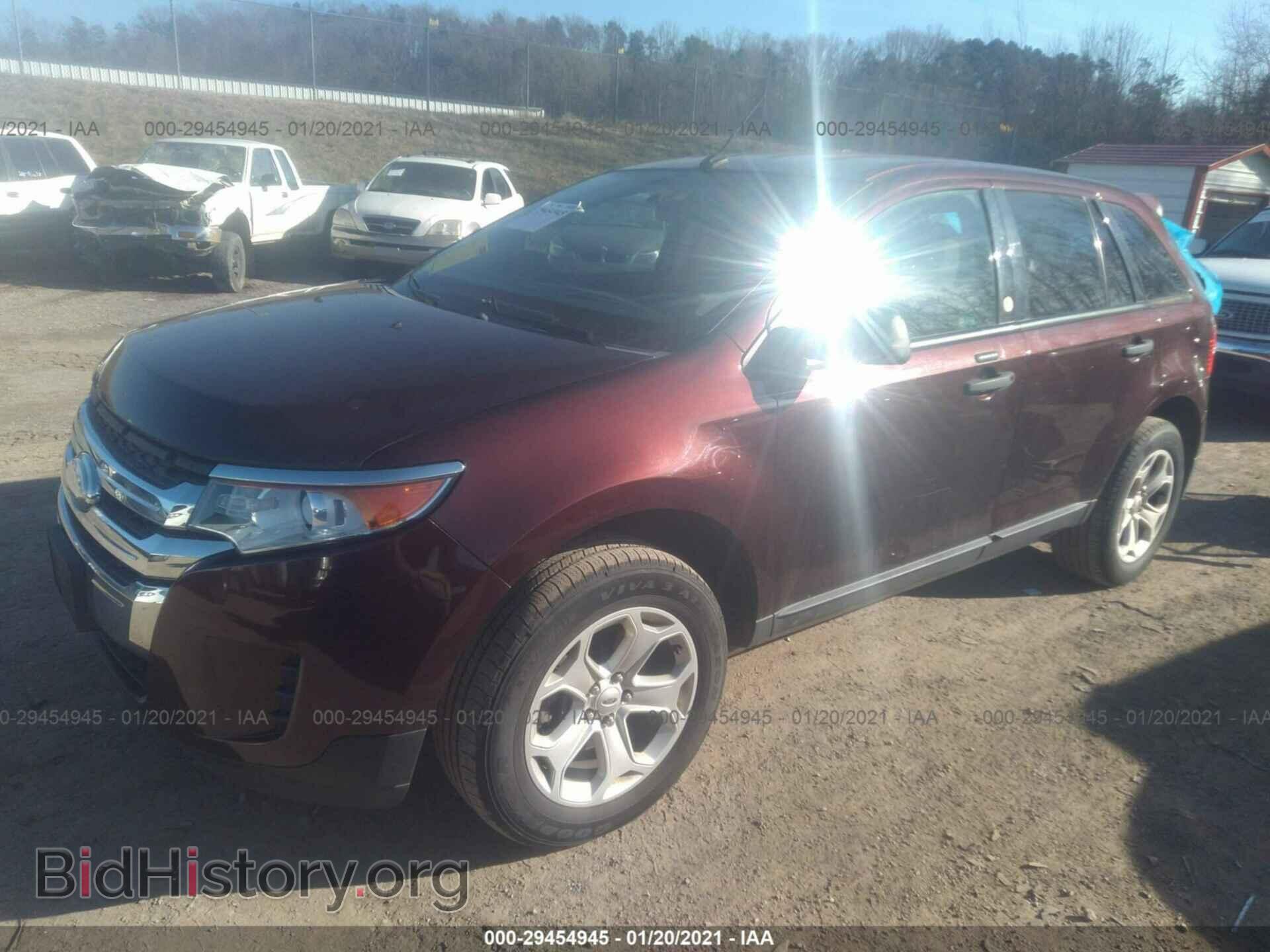 2012 FORD EDGE - VIN: 2FMDK4GC7CBA93732 - Фото 2