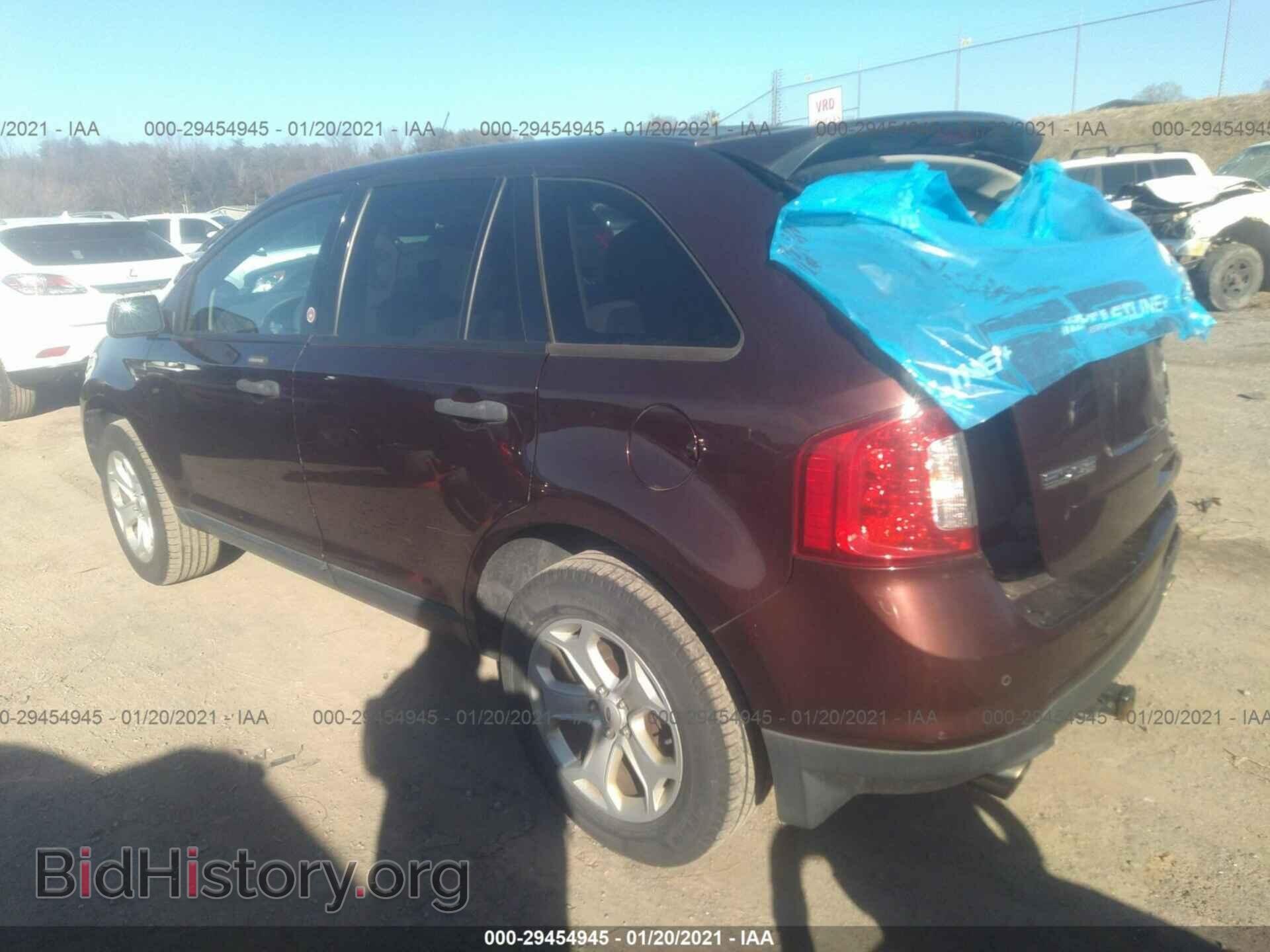 2012 FORD EDGE - VIN: 2FMDK4GC7CBA93732 - Фото 3