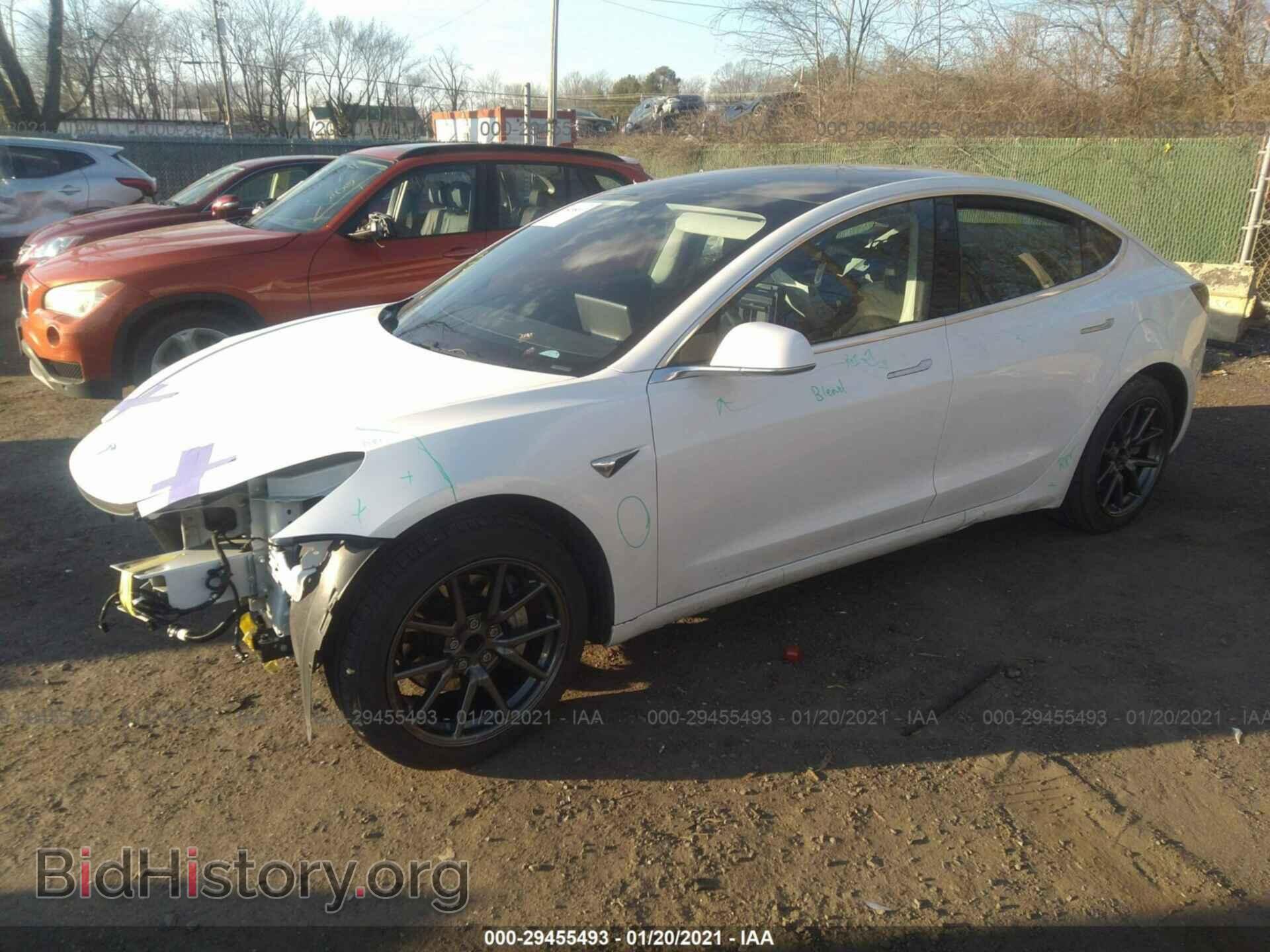 2019 TESLA MODEL 3 - VIN: 5YJ3E1EAXKF430709 - Photo 2