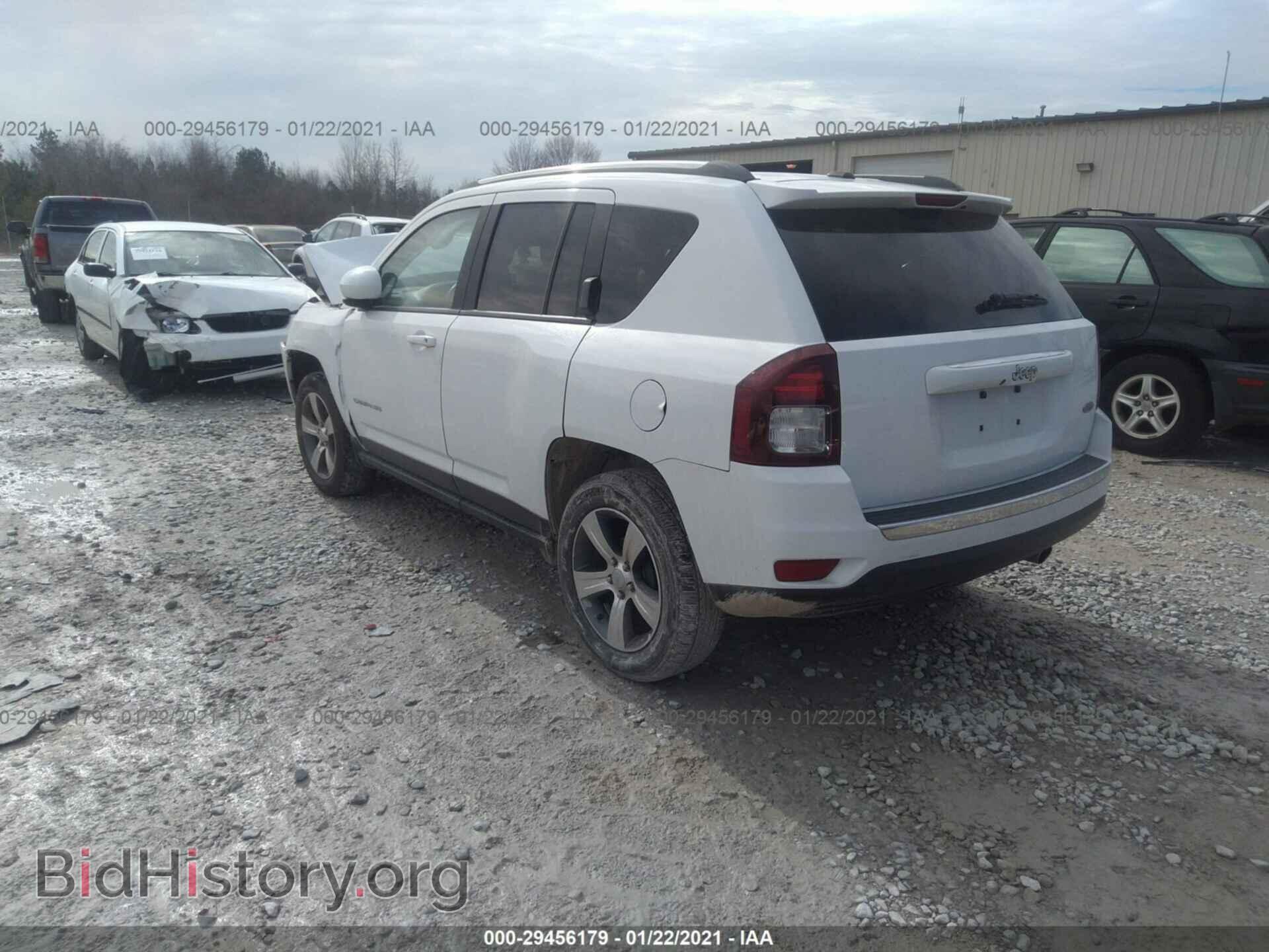 2016 JEEP COMPASS - VIN: 1C4NJCEA8GD609684 - Фото 3
