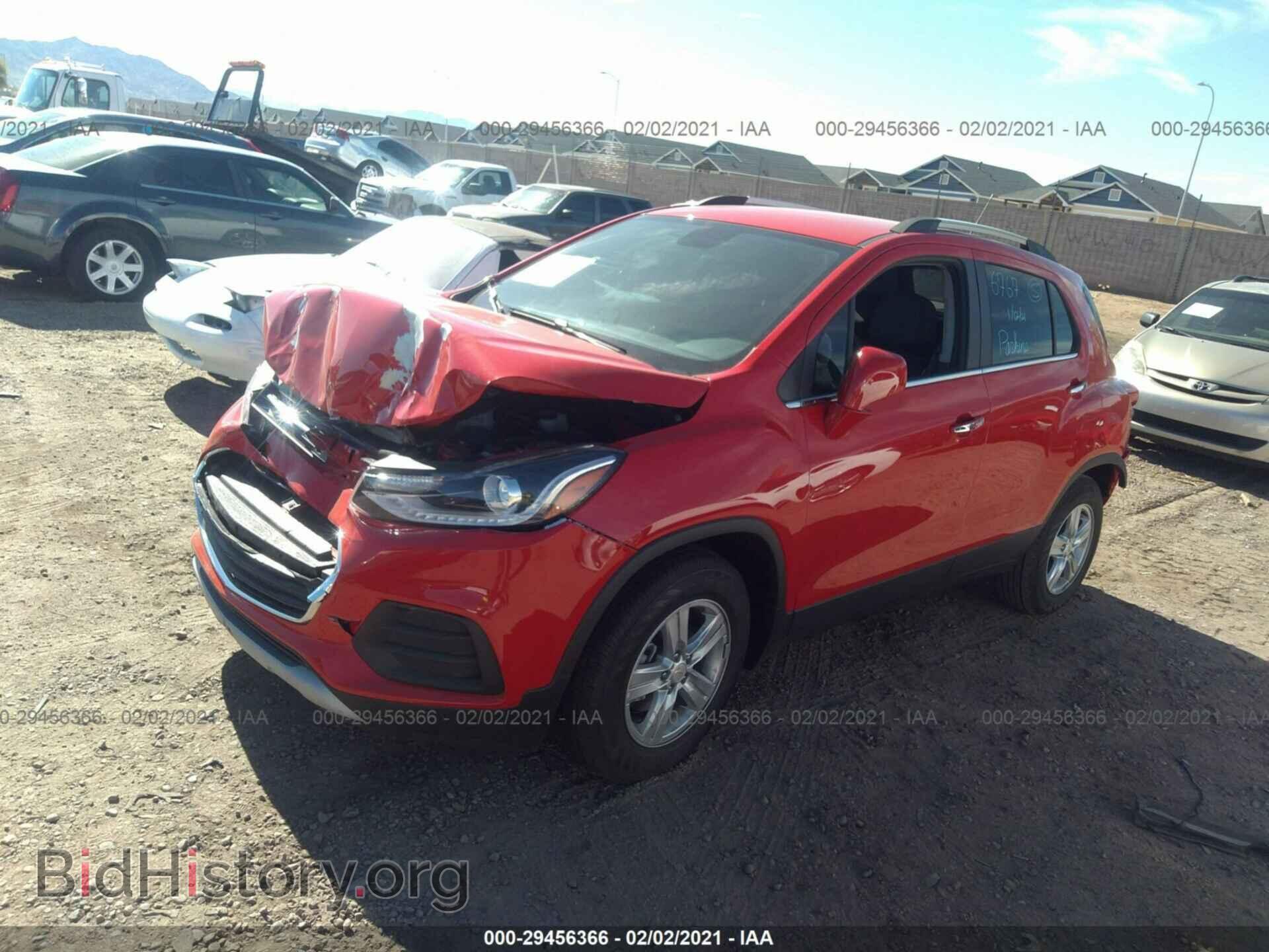 2020 CHEVROLET TRAX - VIN: KL7CJLSB6LB342326 - Фото 2