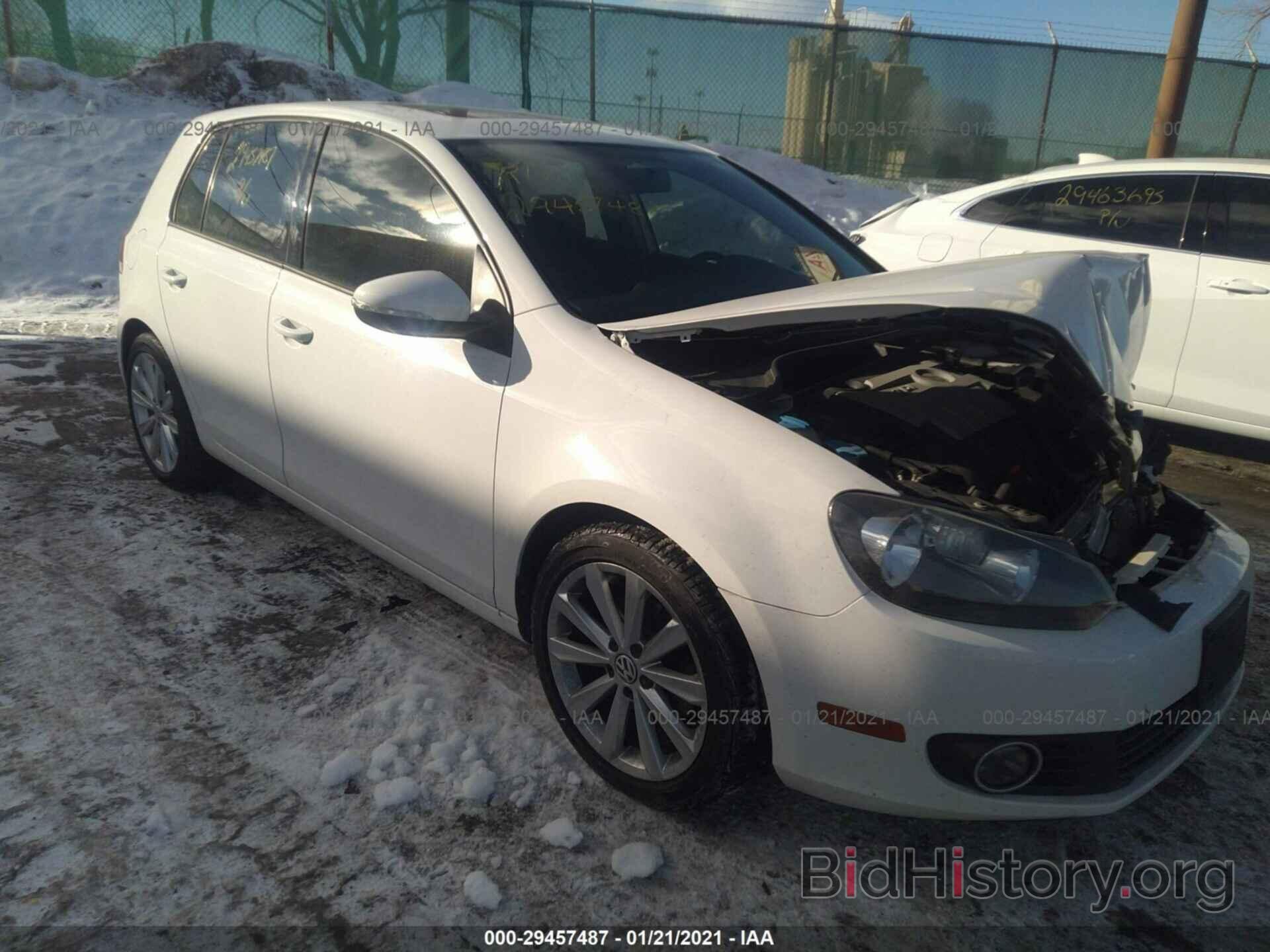 Photo WVWDM7AJ6CW299260 - VOLKSWAGEN GOLF 2012