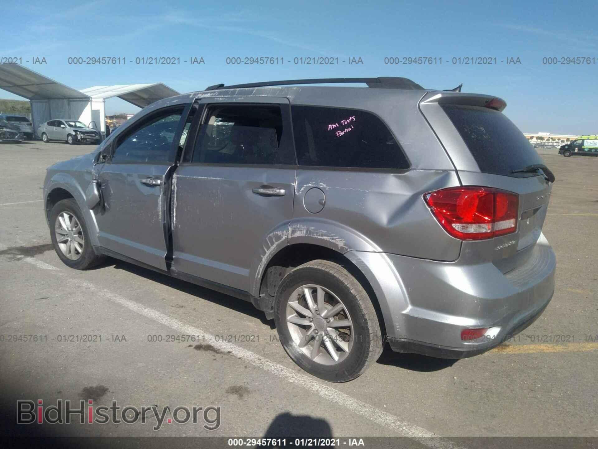 2016 DODGE JOURNEY - VIN: 3C4PDCBG5GT100543 - Фото 3