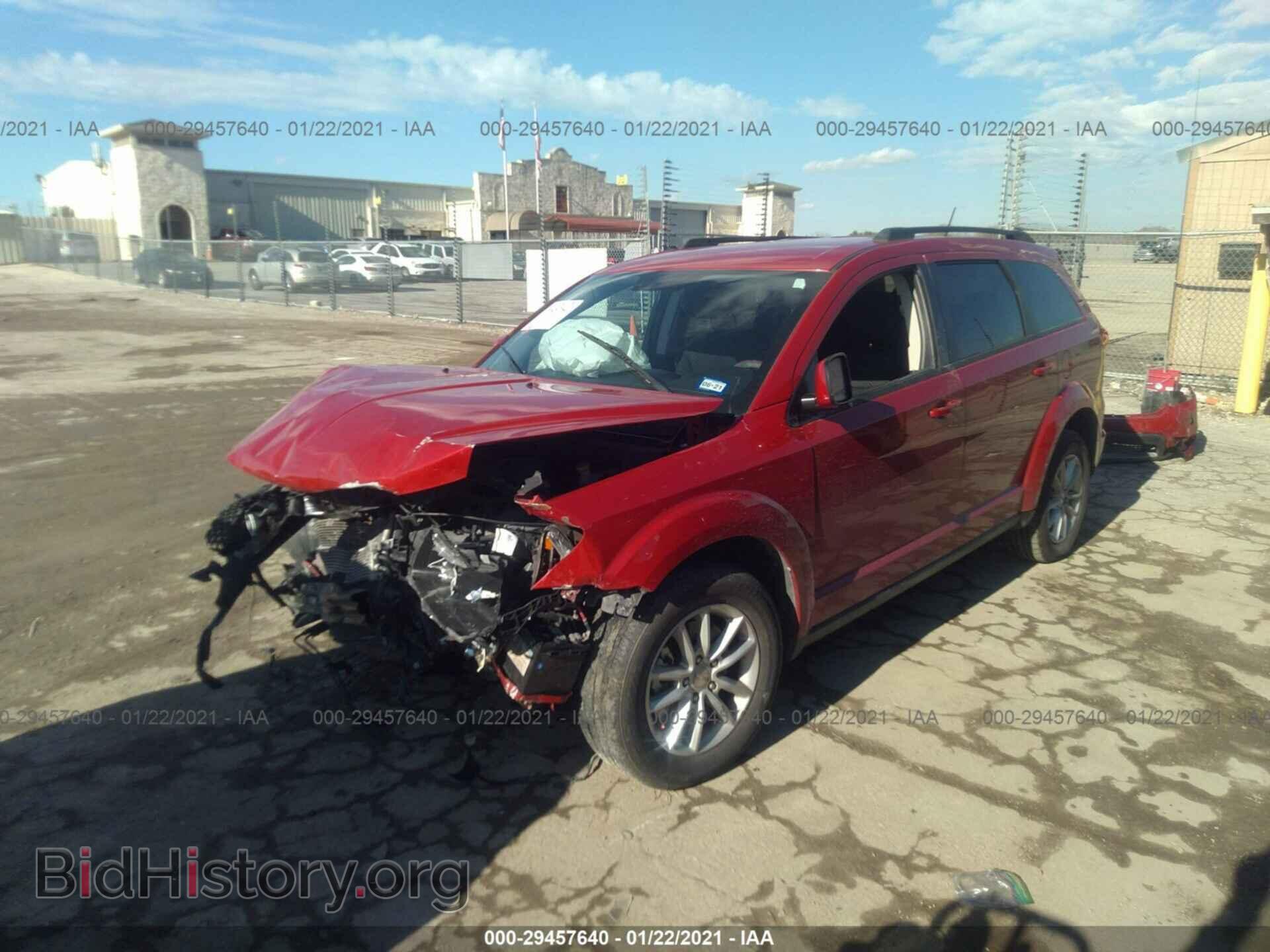 2016 DODGE JOURNEY - VIN: 3C4PDCBB4GT110484 - Фото 2