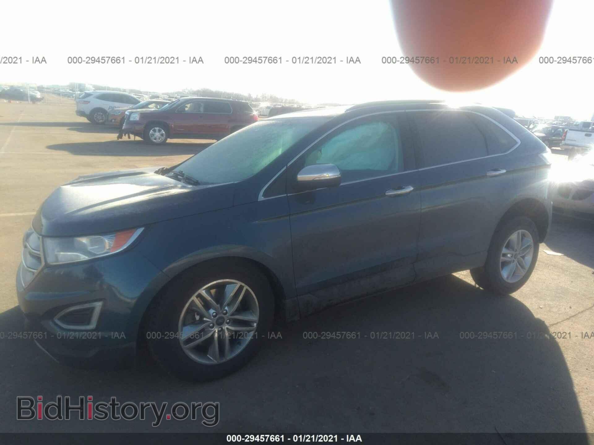 2016 FORD EDGE - VIN: 2FMPK4J88GBC01623 - Фото 2
