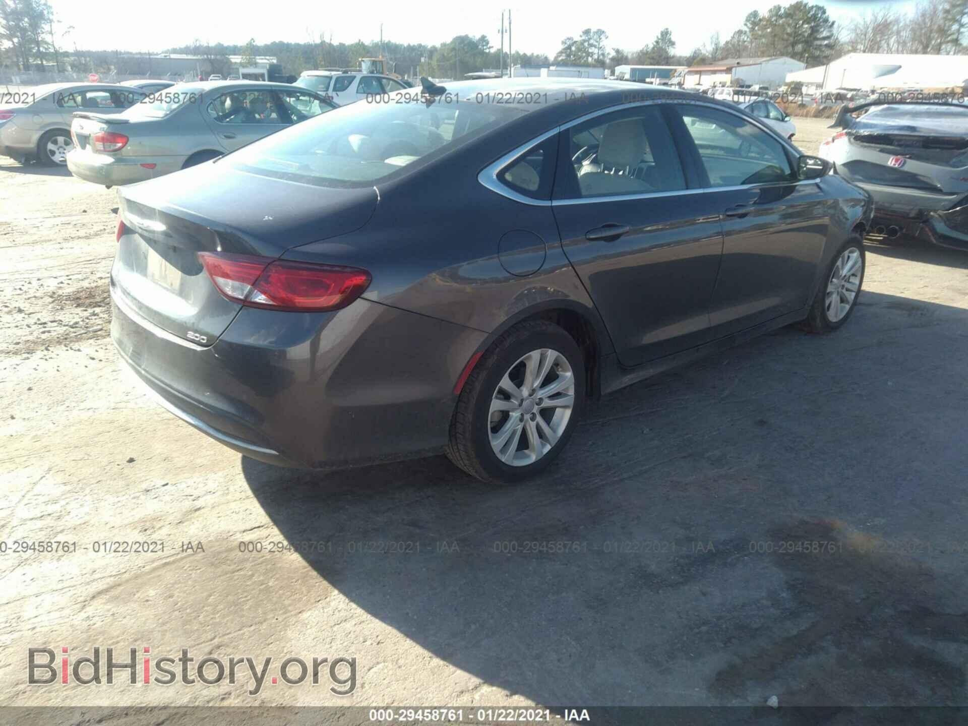 2017 CHRYSLER 200 - VIN: 1C3CCCAB8HN511707 - Фото 4