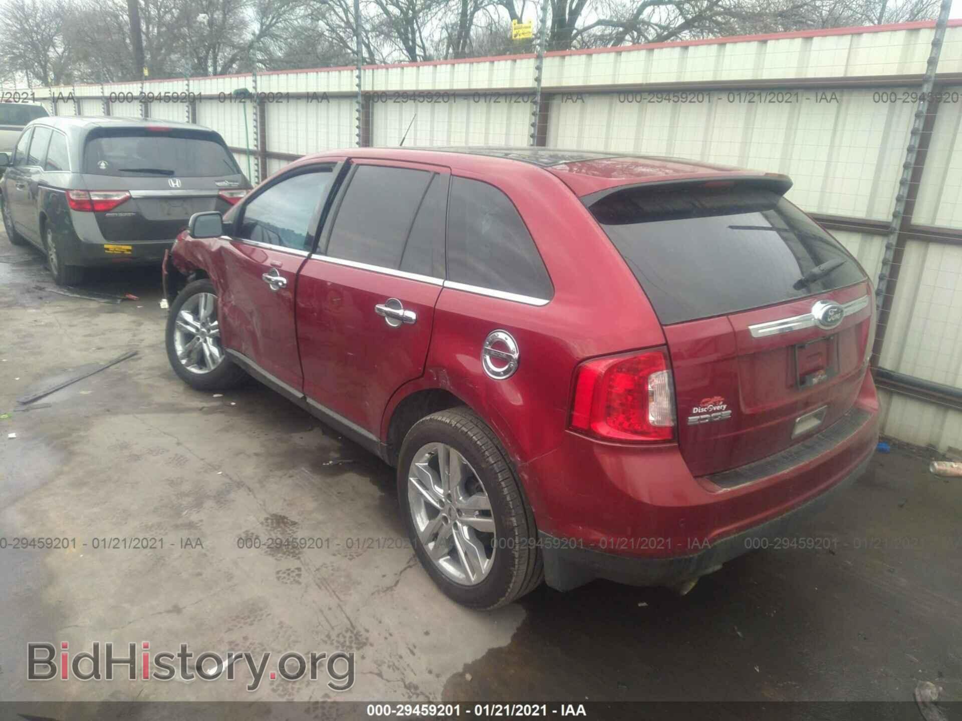 2013 FORD EDGE - VIN: 2FMDK3KC4DBB05838 - Фото 3
