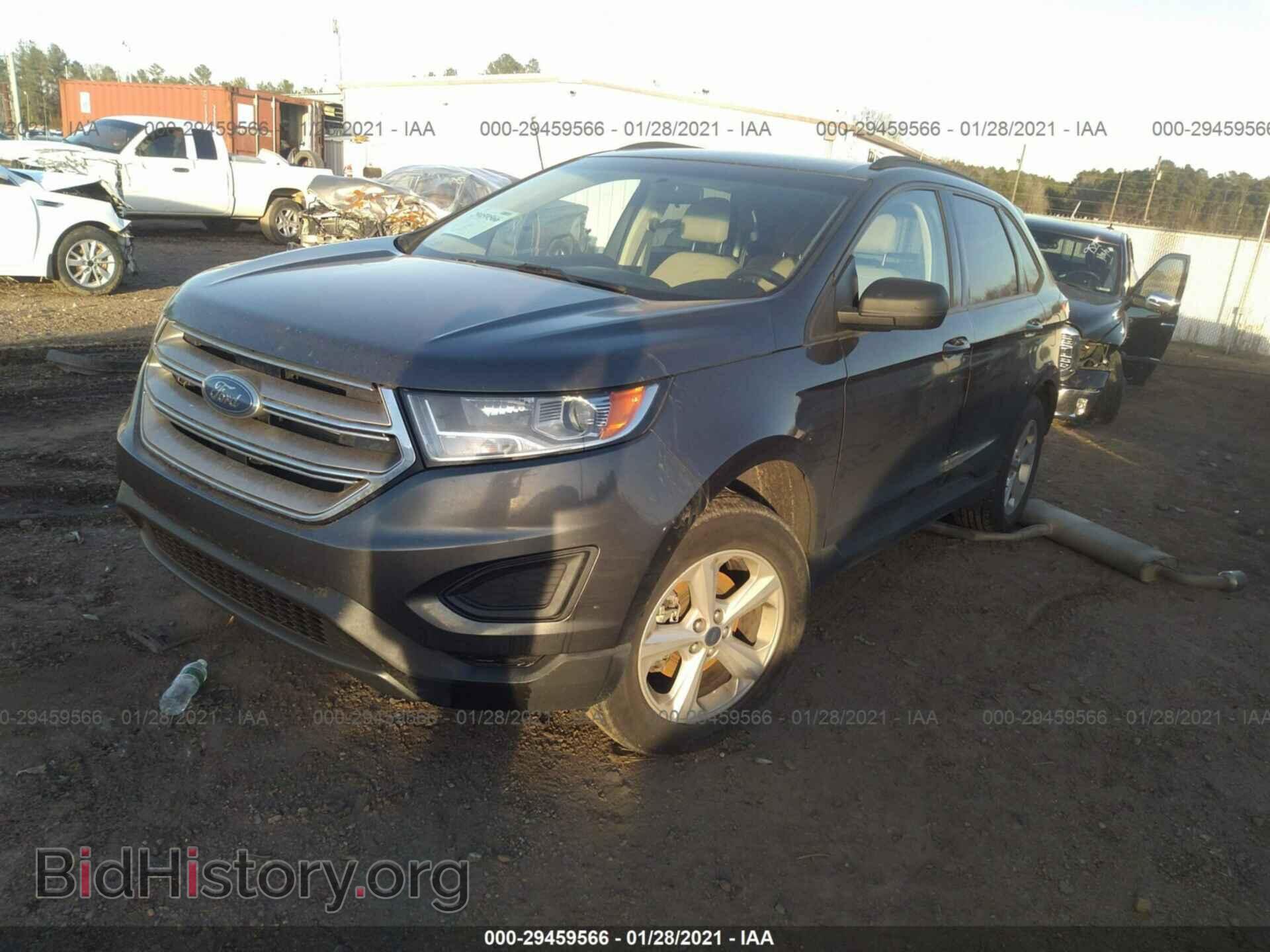 2015 FORD EDGE - VIN: 2FMTK3G87FBB58777 - Фото 2