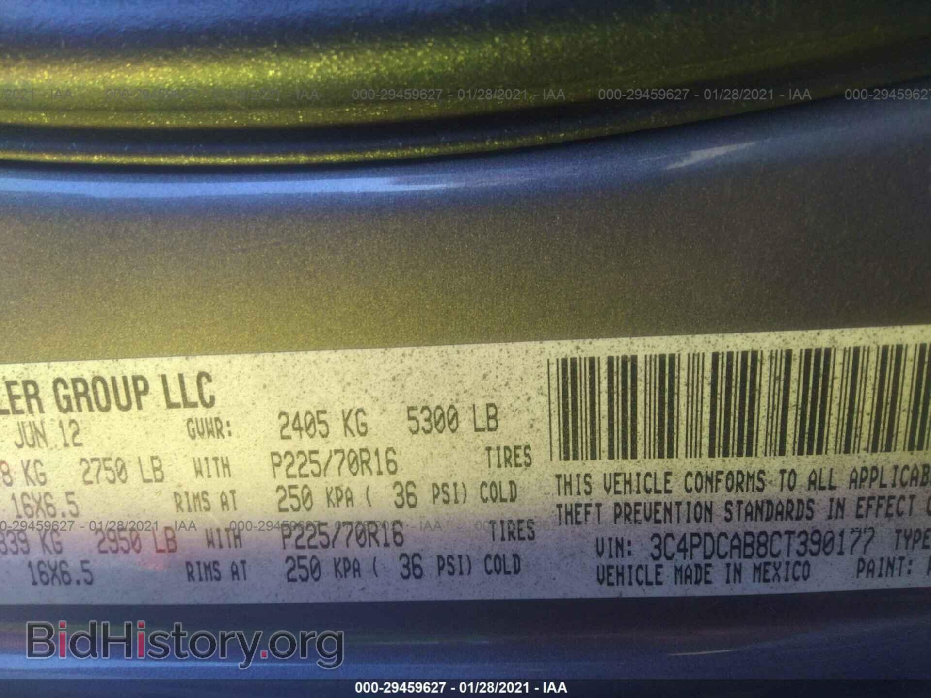 2012 DODGE JOURNEY - VIN: 3C4PDCAB8CT390177 - Photo 9