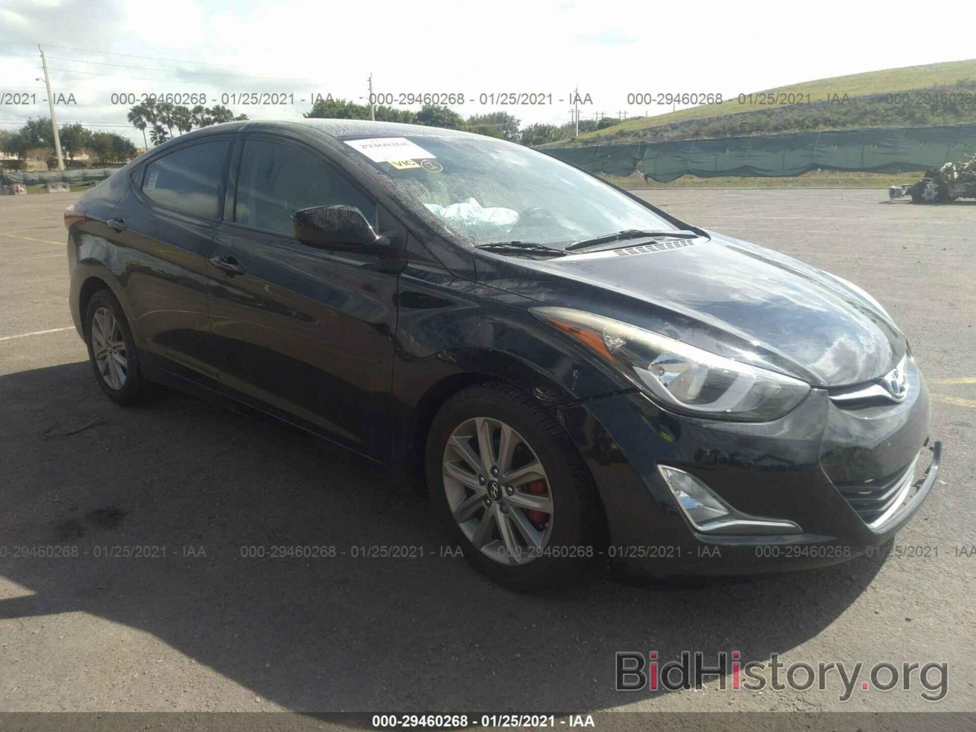 Photo 5NPDH4AE6GH653277 - HYUNDAI ELANTRA 2016