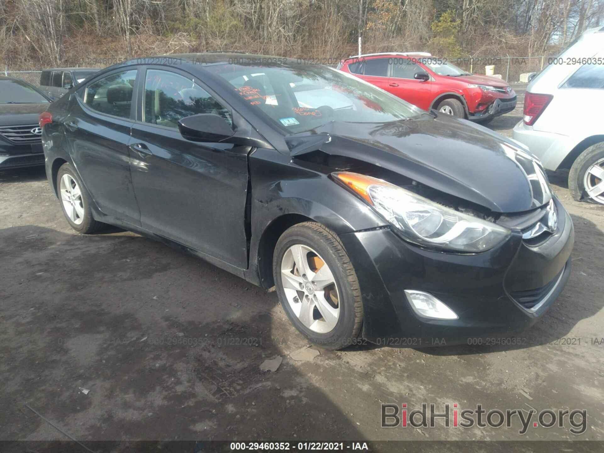 Photo 5NPDH4AE9CH094317 - HYUNDAI ELANTRA 2012