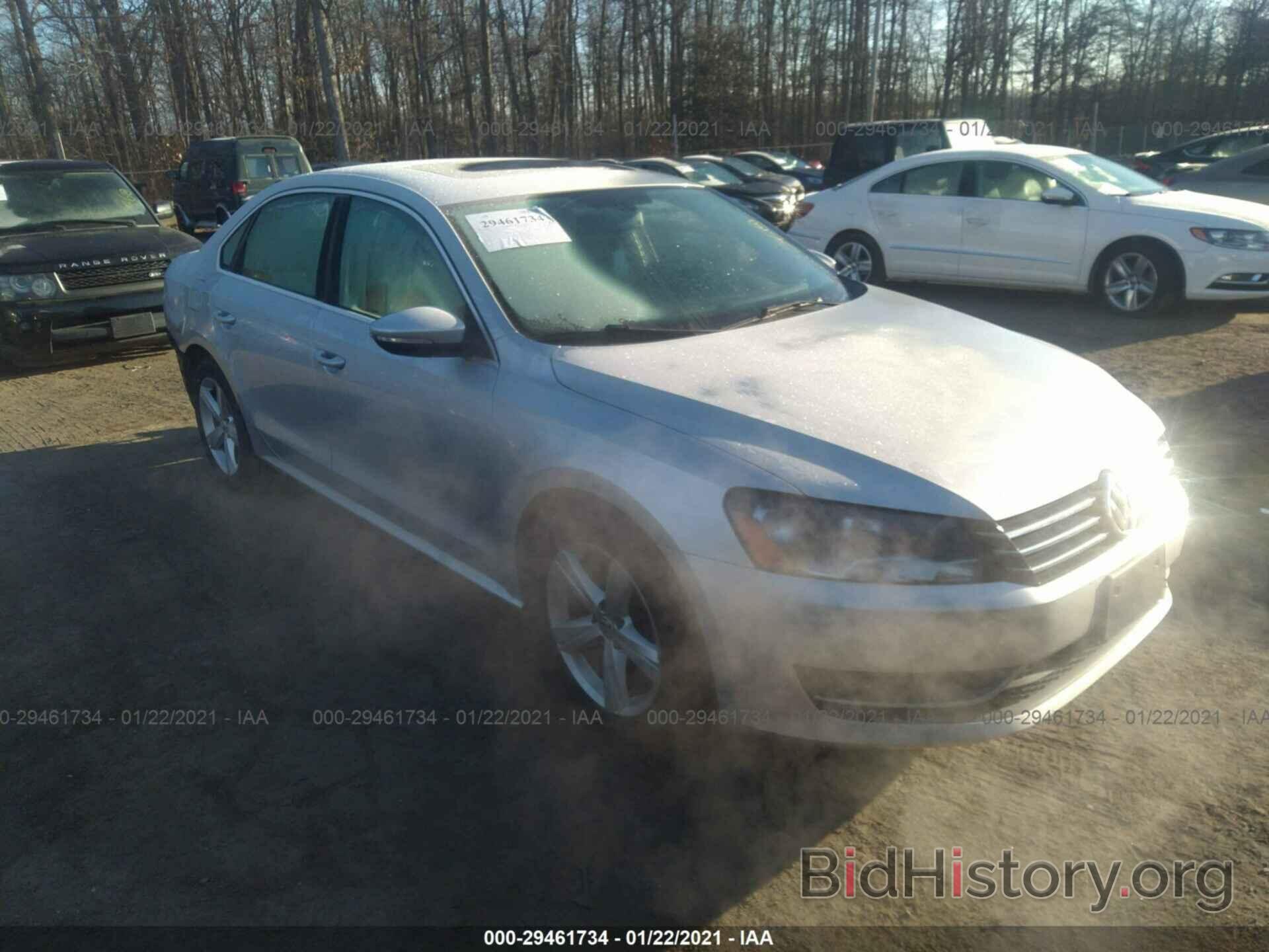 Photo 1VWBP7A37CC013611 - VOLKSWAGEN PASSAT 2012