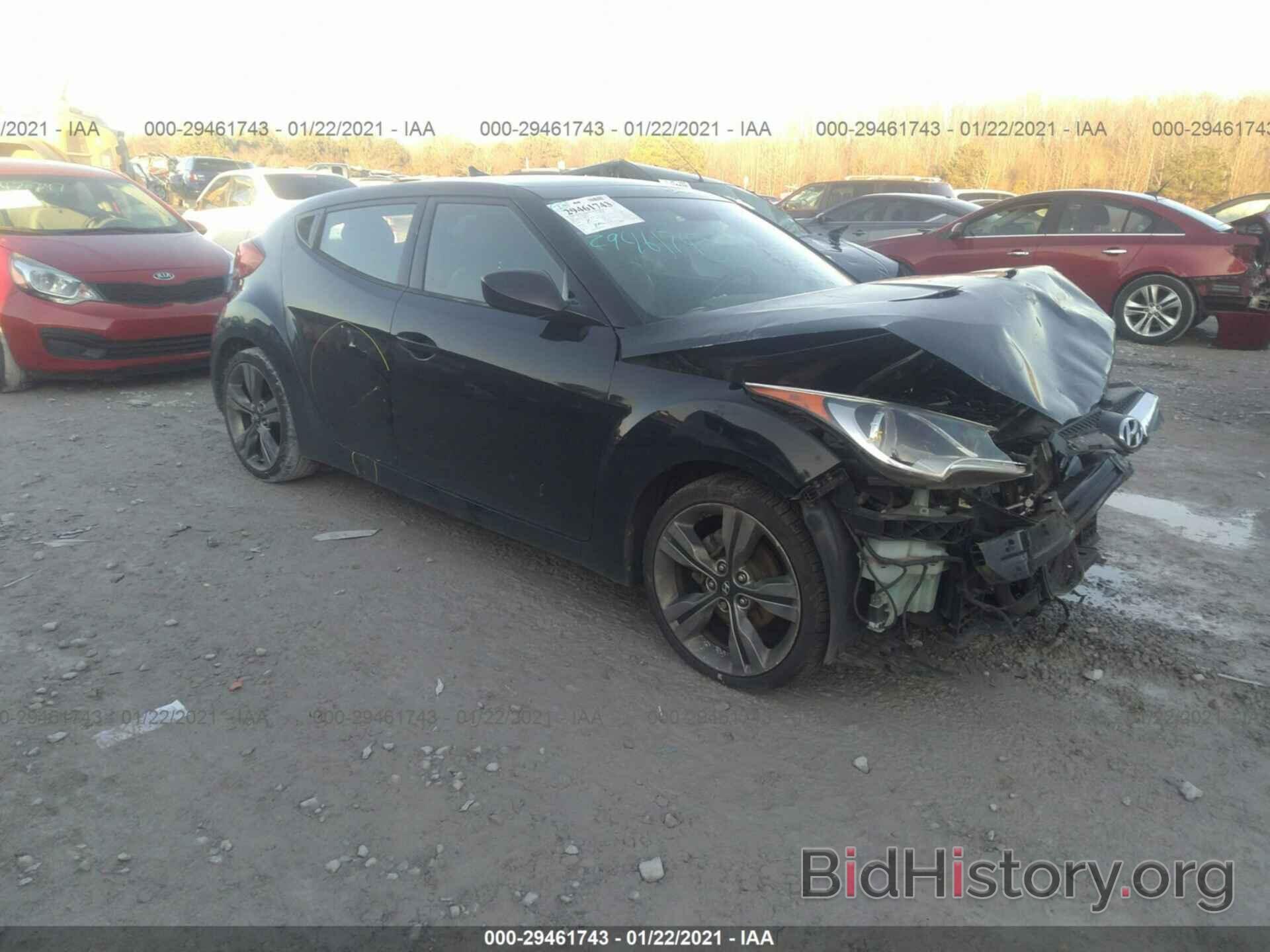 Photo KMHTC6AD1CU025233 - HYUNDAI VELOSTER 2012