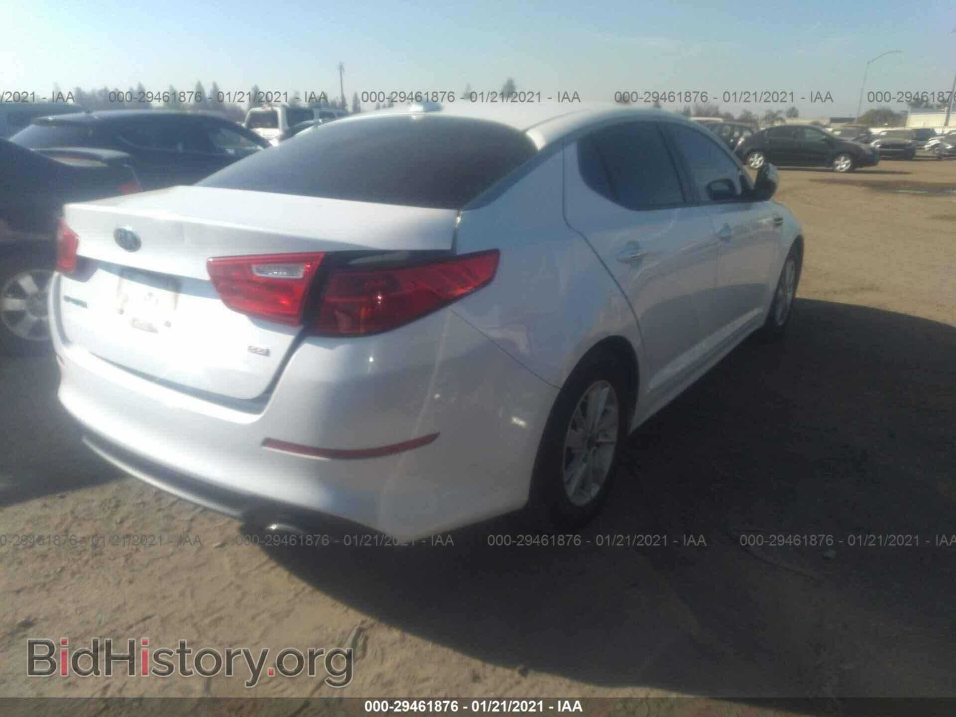 2015 KIA OPTIMA - VIN: 5XXGM4A77FG486044 - Фото 4