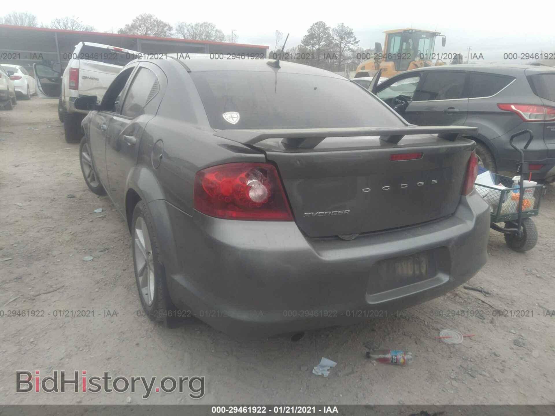 2013 DODGE AVENGER - VIN: 1C3CDZAG0DN509181 - Фото 3