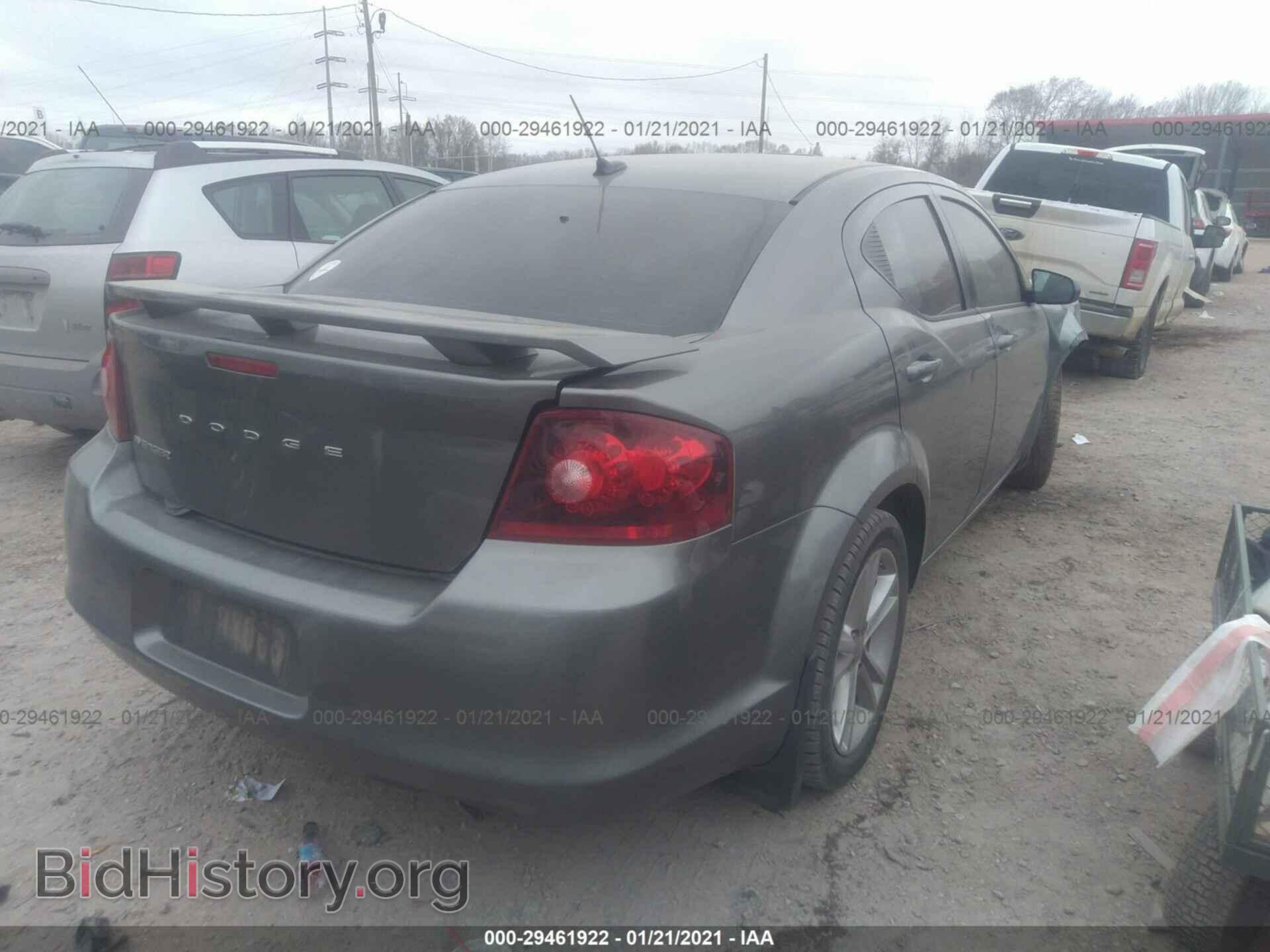 2013 DODGE AVENGER - VIN: 1C3CDZAG0DN509181 - Фото 4