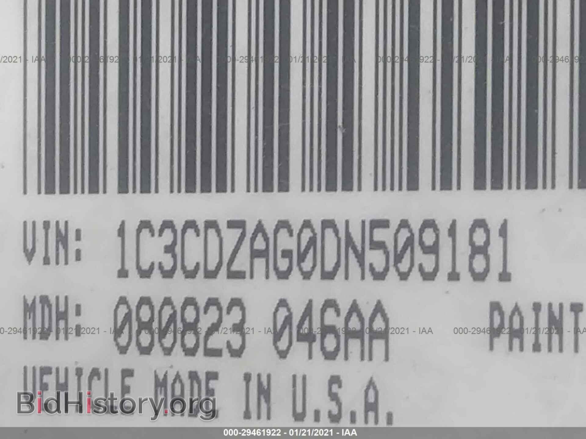 2013 DODGE AVENGER - VIN: 1C3CDZAG0DN509181 - Фото 9