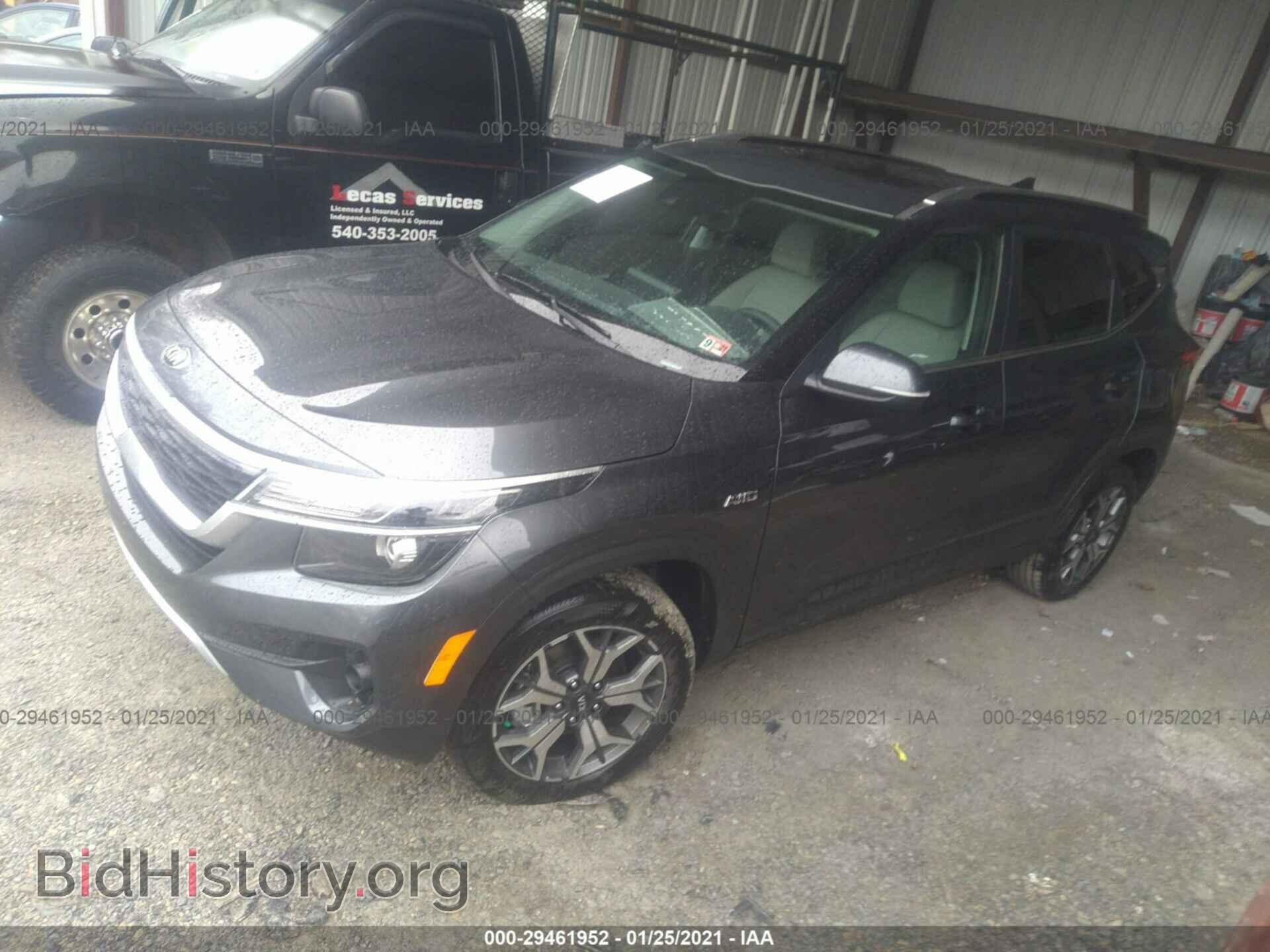 2021 KIA SELTOS - VIN: KNDERCAA9M7122910 - Фото 2