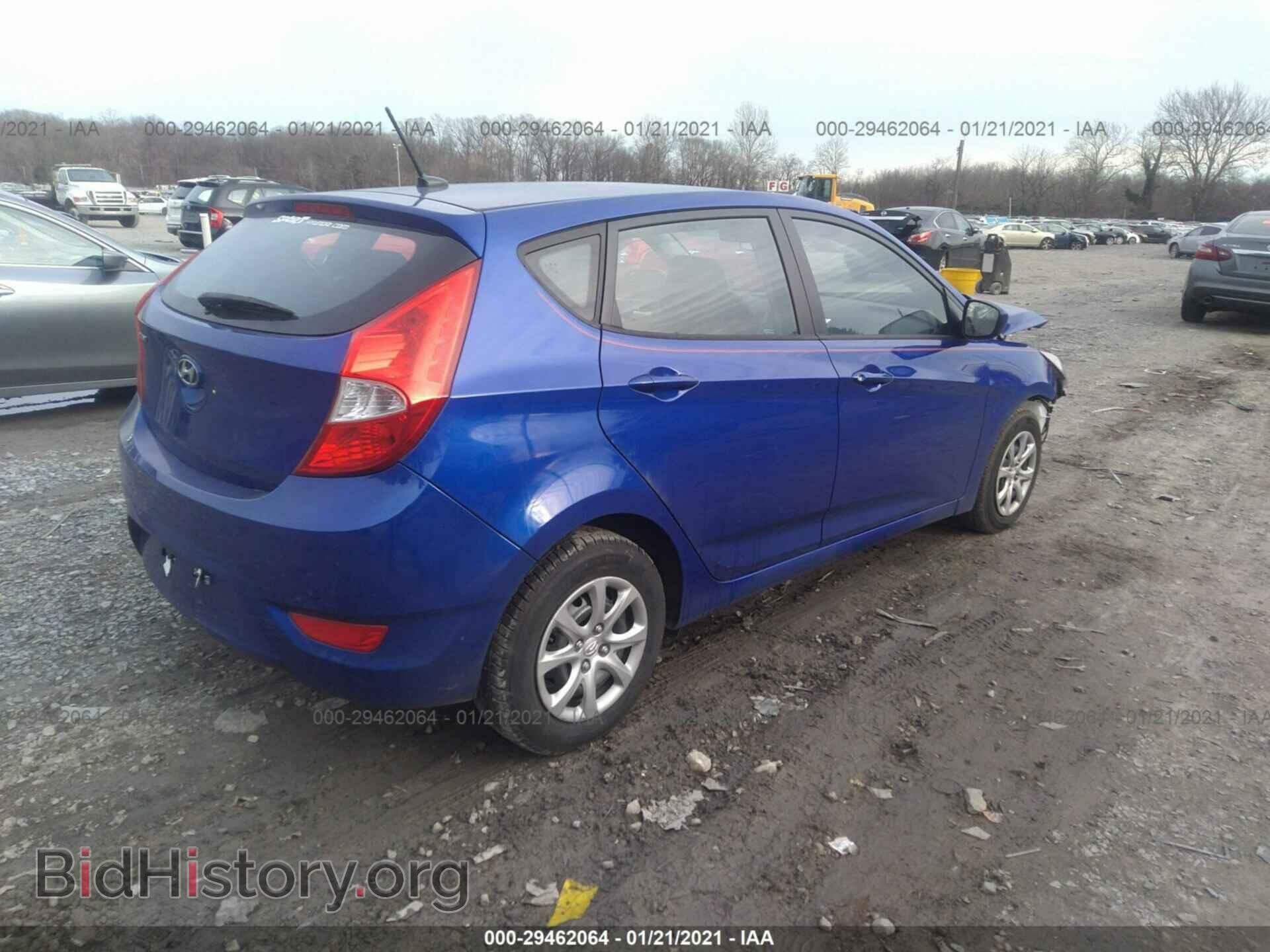 2014 HYUNDAI ACCENT - VIN: KMHCT5AE2EU186468 - Фото 4