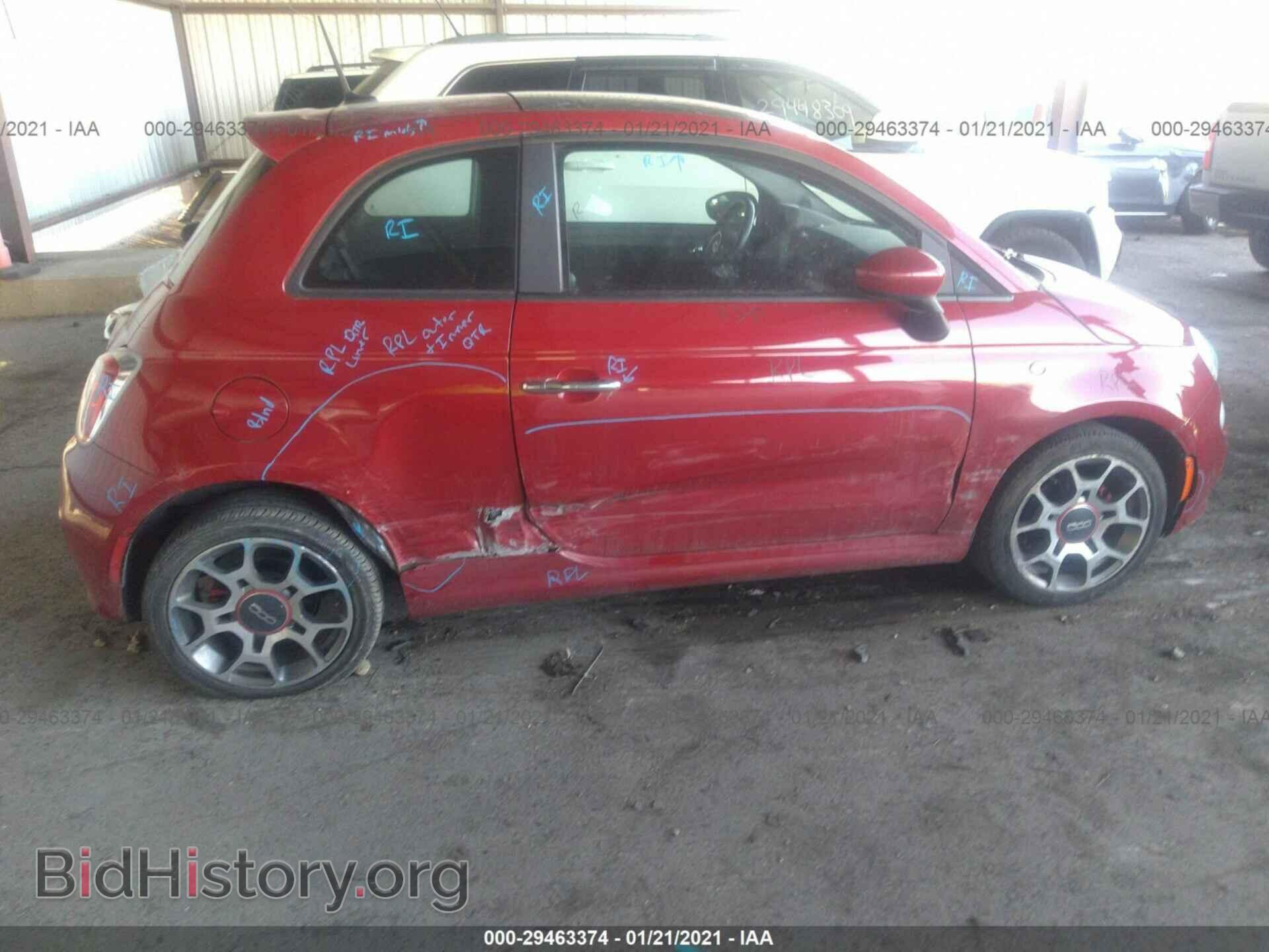 2012 FIAT 500 - VIN: 3C3CFFBR2CT130450 - Фото 6