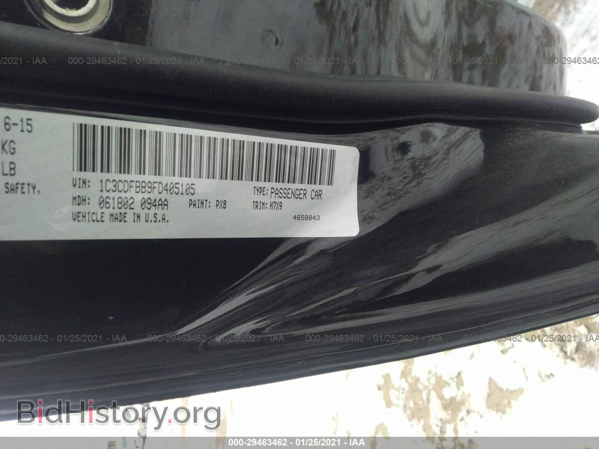 2015 DODGE DART - VIN: 1C3CDFBB9FD405105 - Photo 9