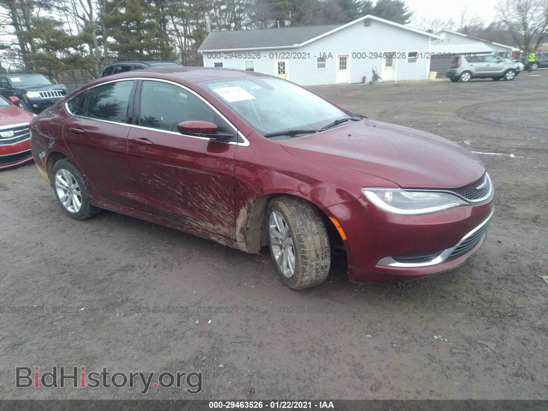 Фотография 1C3CCCAB0FN693884 - CHRYSLER 200 2015