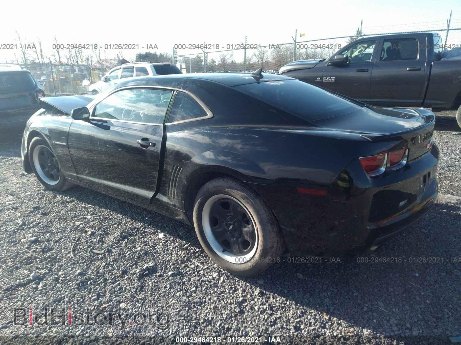 2012 CHEVROLET CAMARO - VIN: 2G1FE1E31C9144020 - Фото 3
