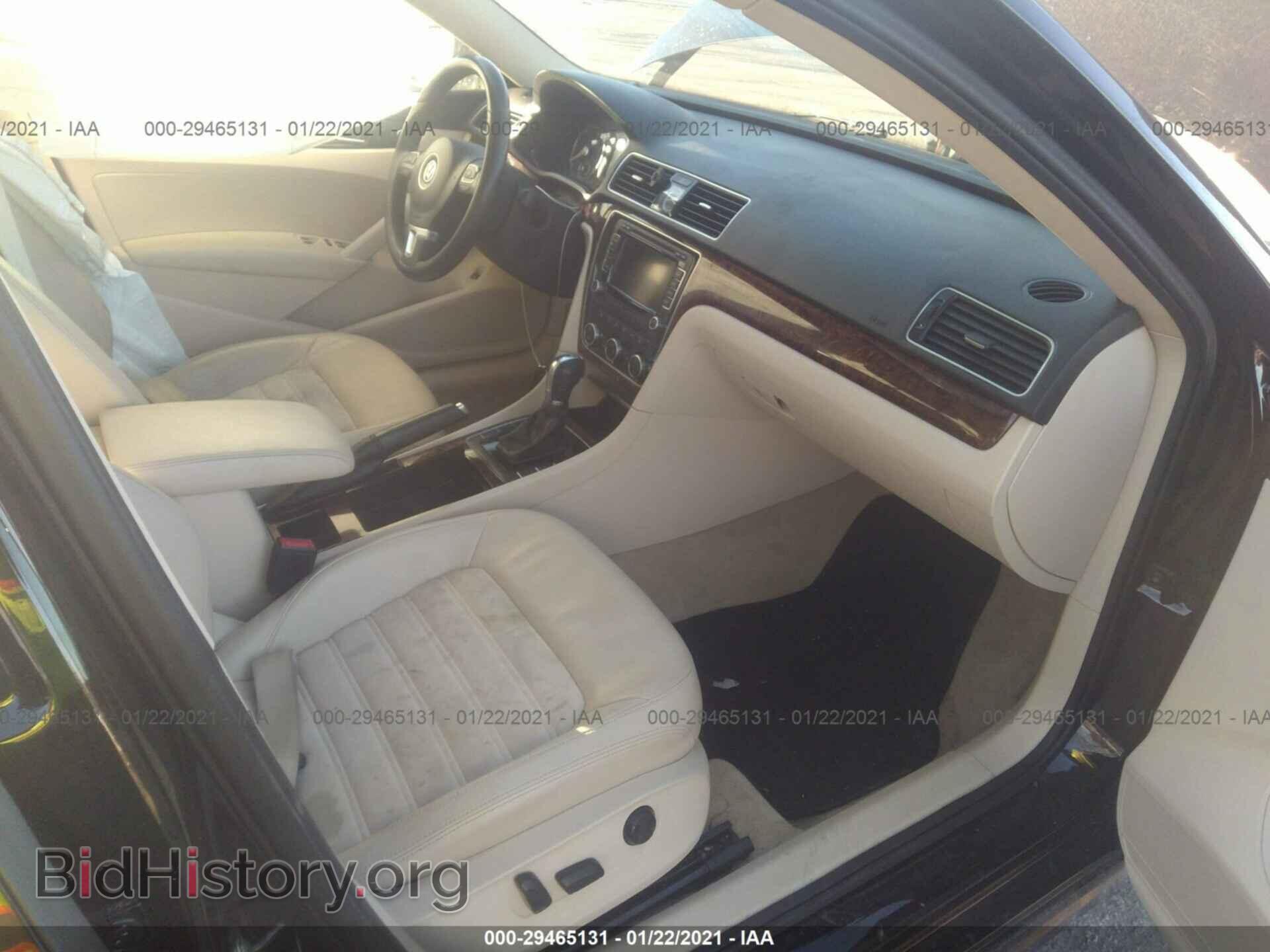 2012 VOLKSWAGEN PASSAT - VIN: 1VWCN7A37CC099304 - Фото 5