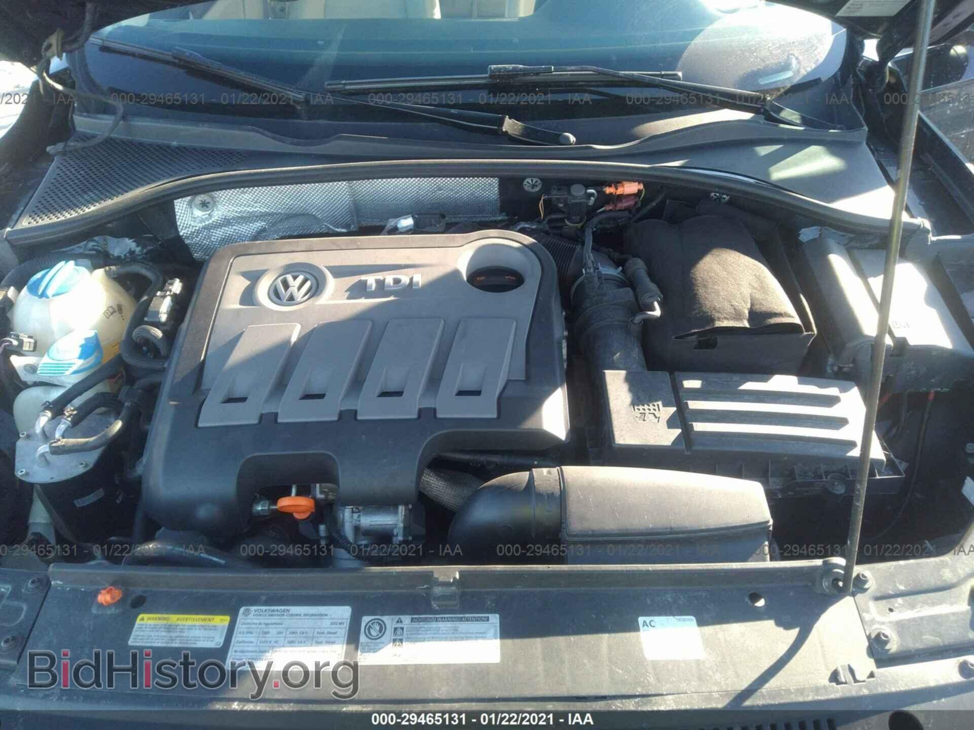 2012 VOLKSWAGEN PASSAT - VIN: 1VWCN7A37CC099304 - Фото 10