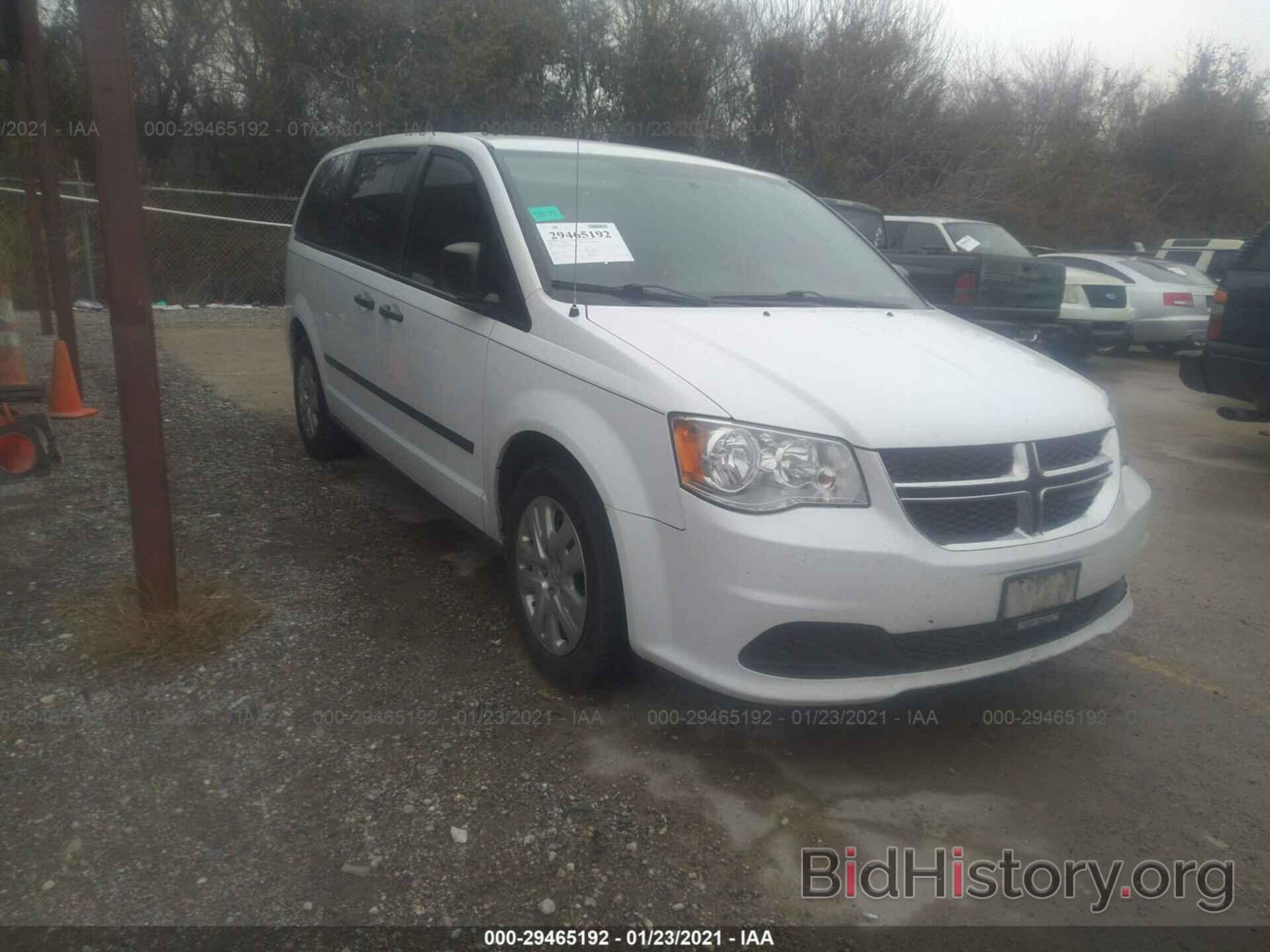 Фотография 2C4RDGBG2GR400768 - DODGE GRAND CARAVAN 2016