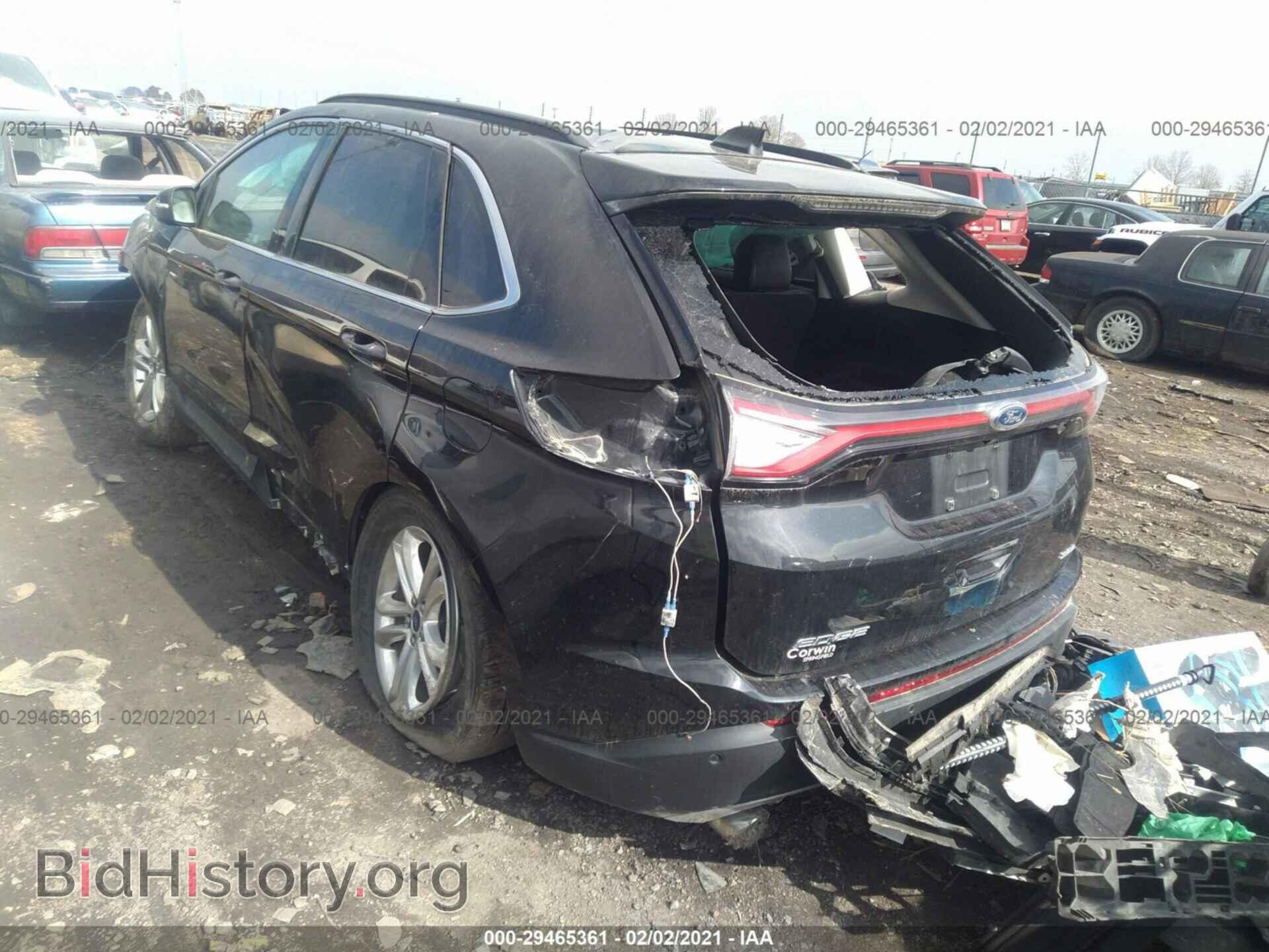 2015 FORD EDGE - VIN: 2FMTK3J82FBB03372 - Photo 3