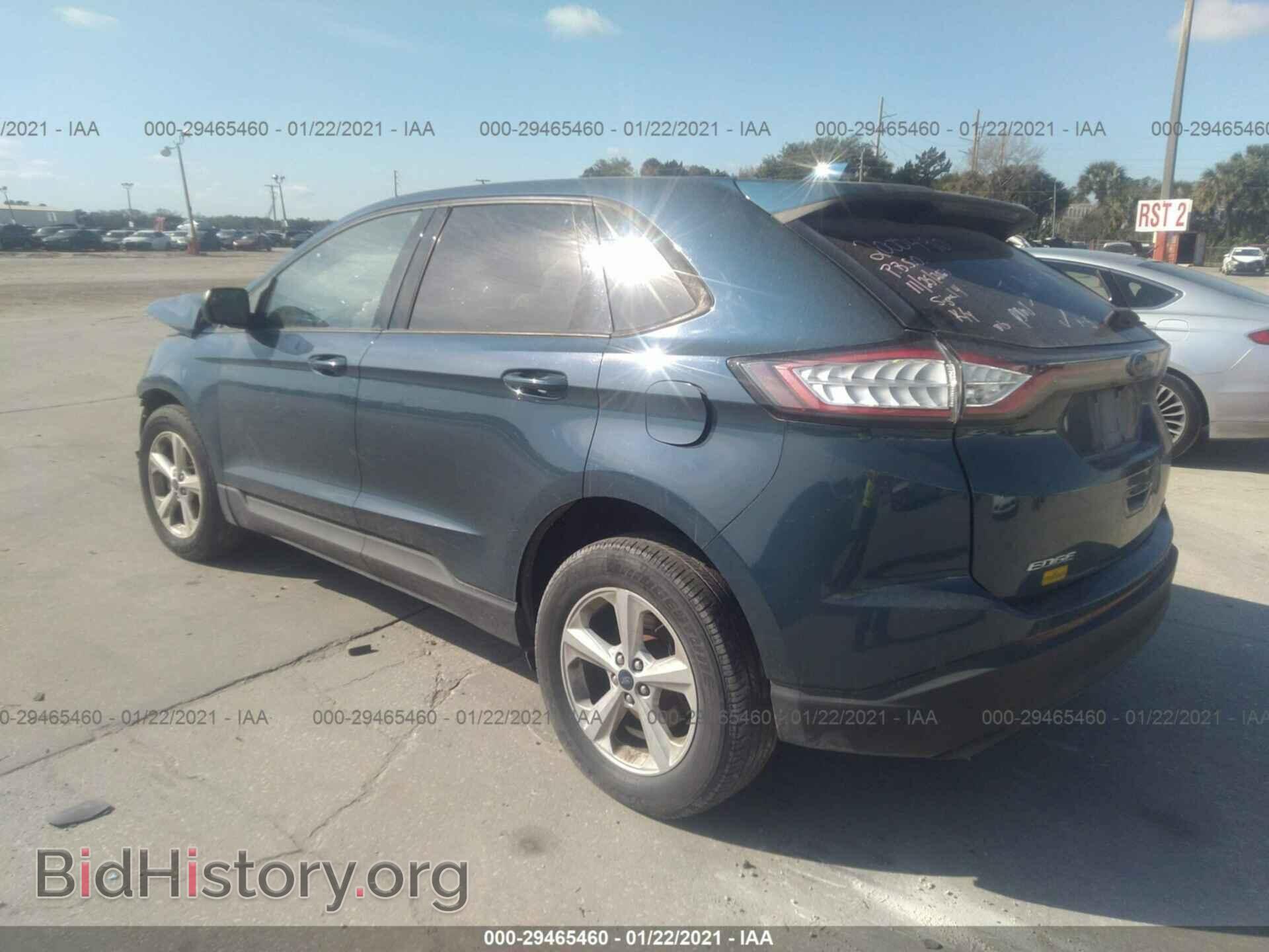 2016 FORD EDGE - VIN: 2FMPK3G95GBB83592 - Фото 3