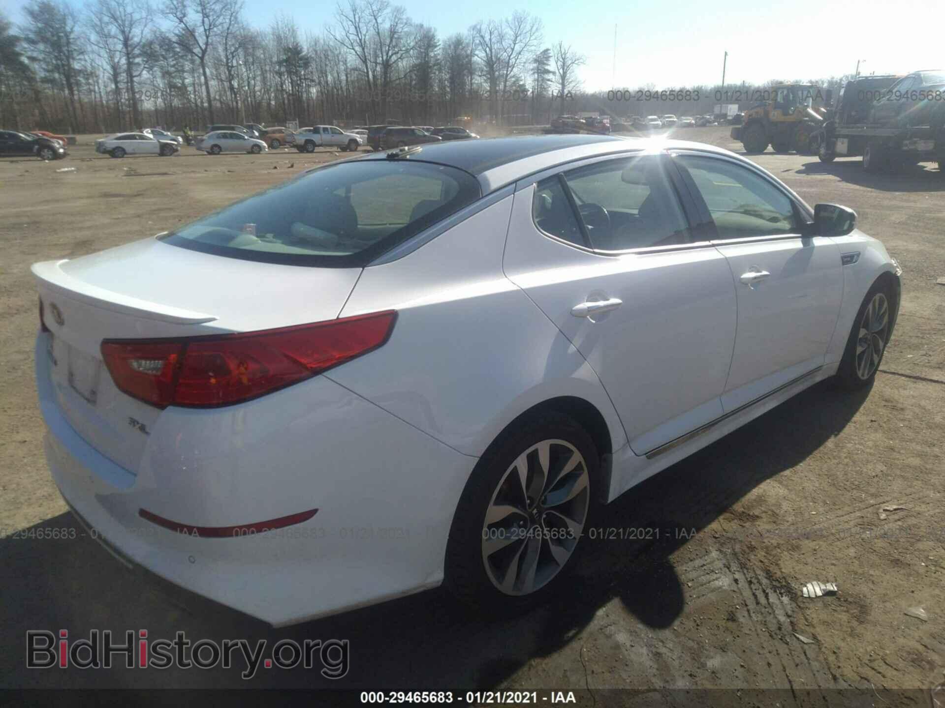 2015 KIA OPTIMA - VIN: 5XXGR4A64FG388923 - Фото 4