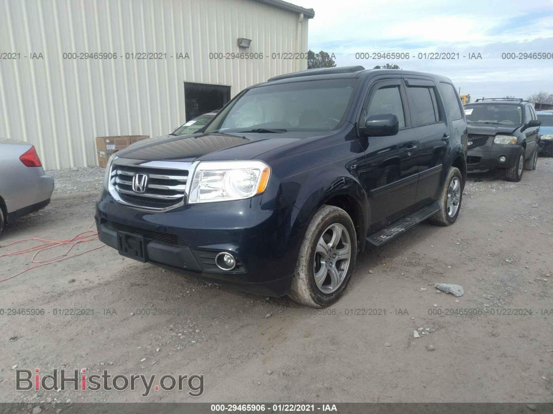 2012 HONDA PILOT - VIN: 5FNYF3H54CB037979 - Фото 2