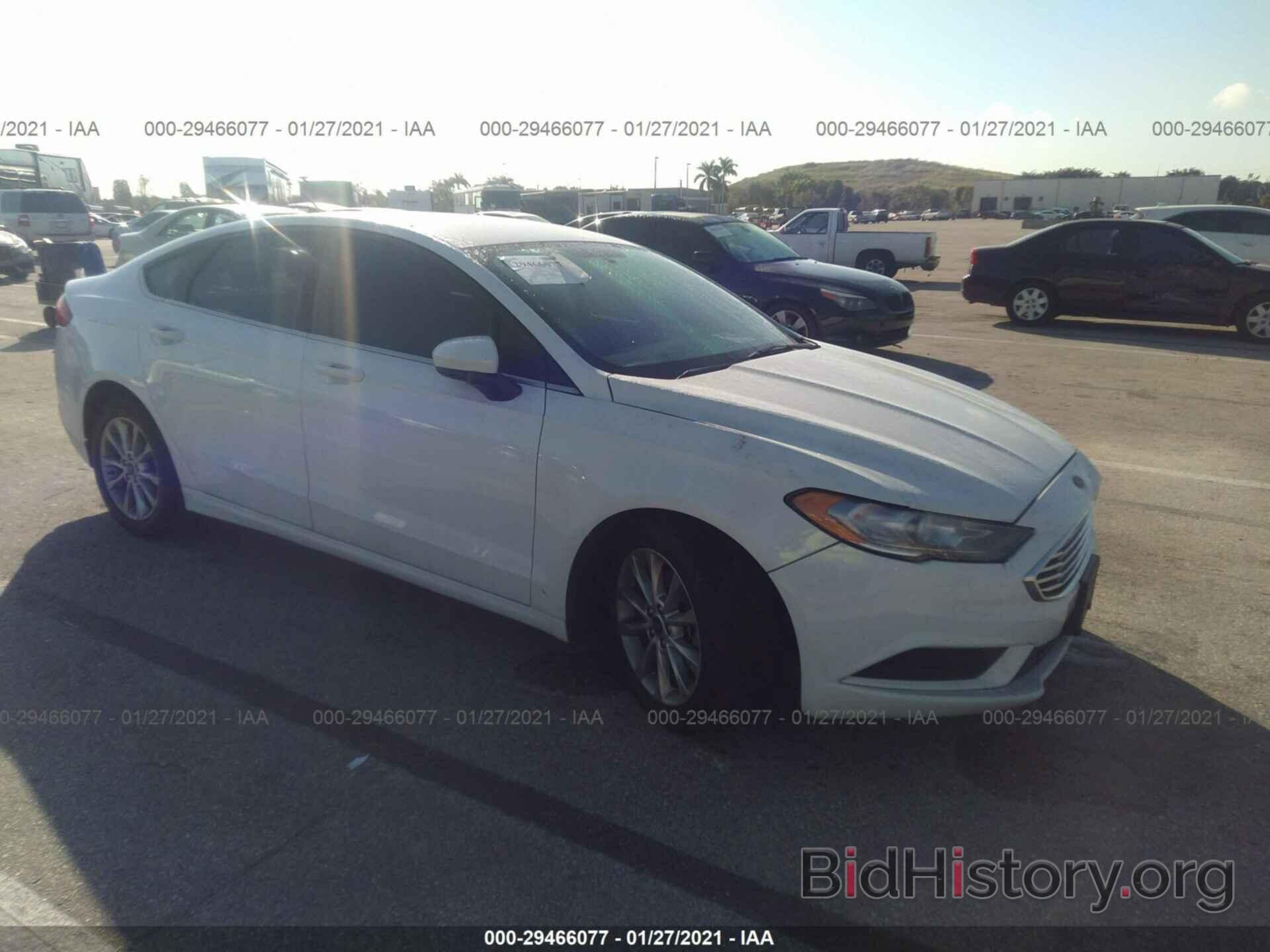 Photo 3FA6P0HD1HR195816 - FORD FUSION 2017